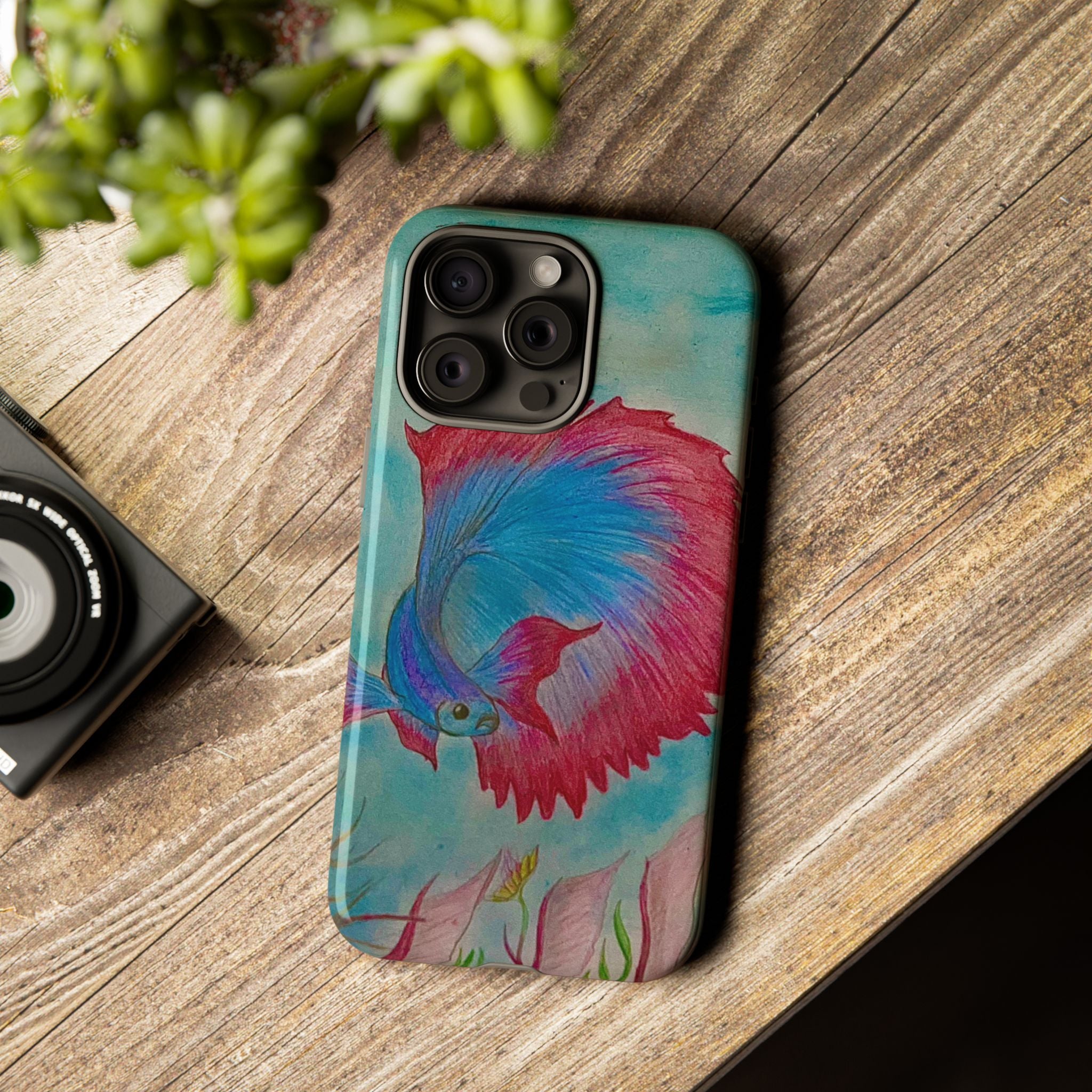 Betta Fish Tough Phone Case