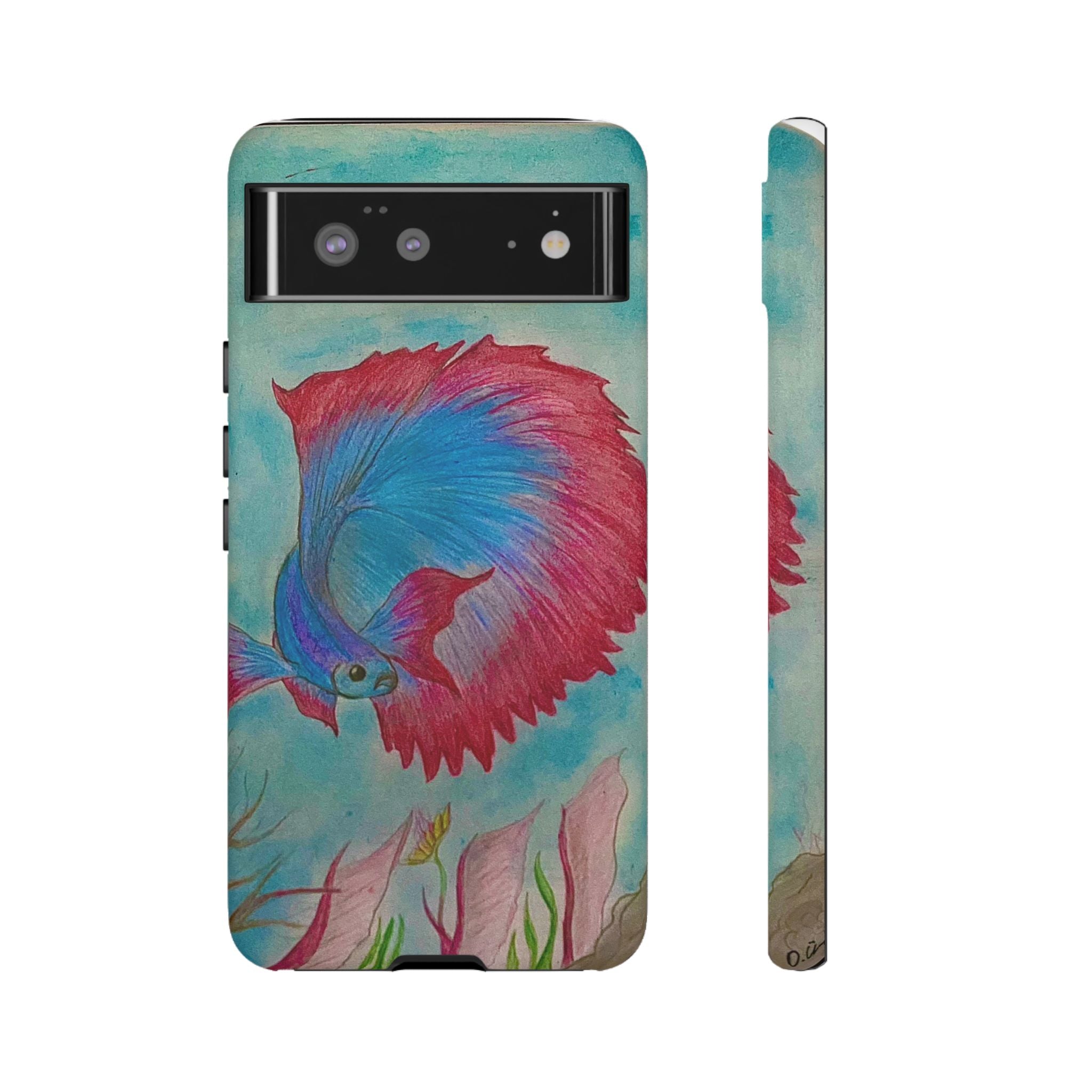 Betta Fish Tough Phone Case