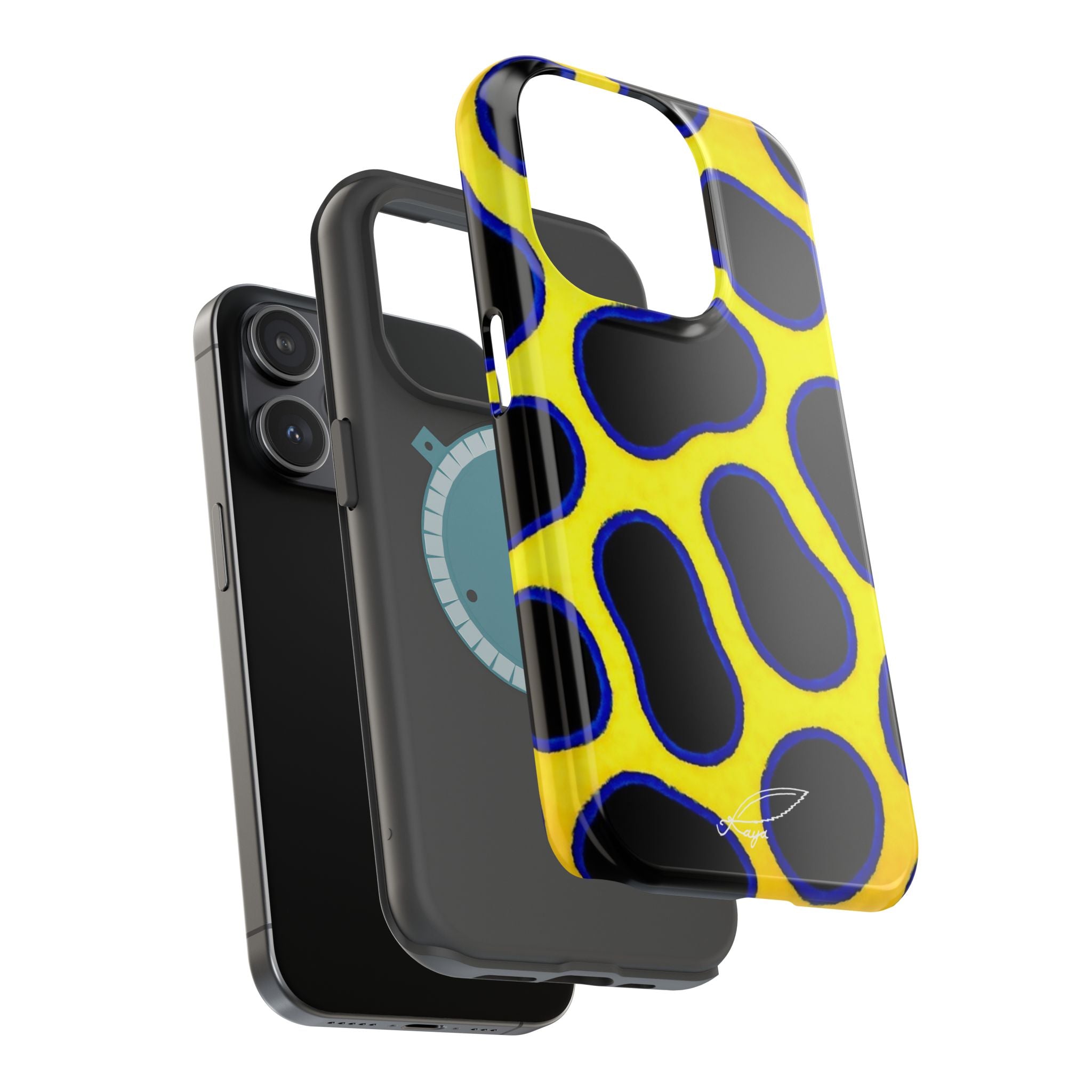 Impact resistant Phone Case  -Toxic Frog pattern