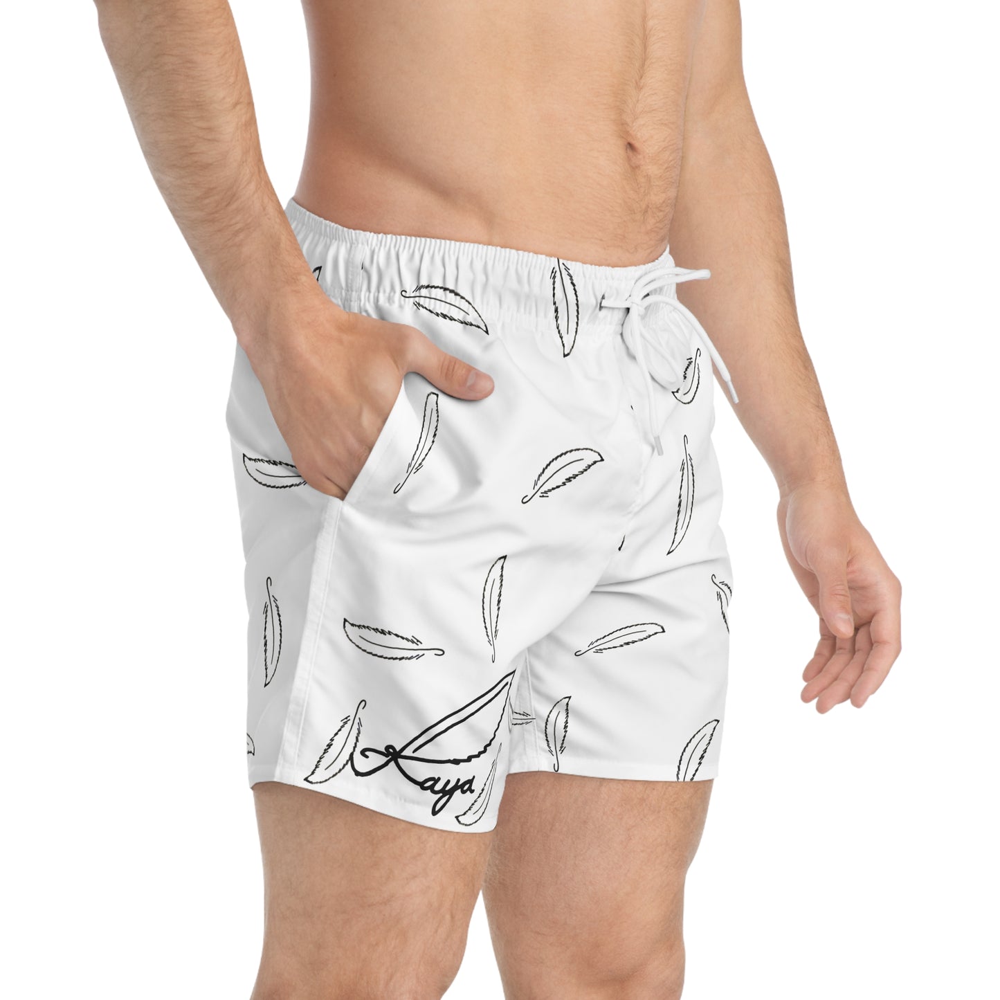 Feathers -  Swim Trunks