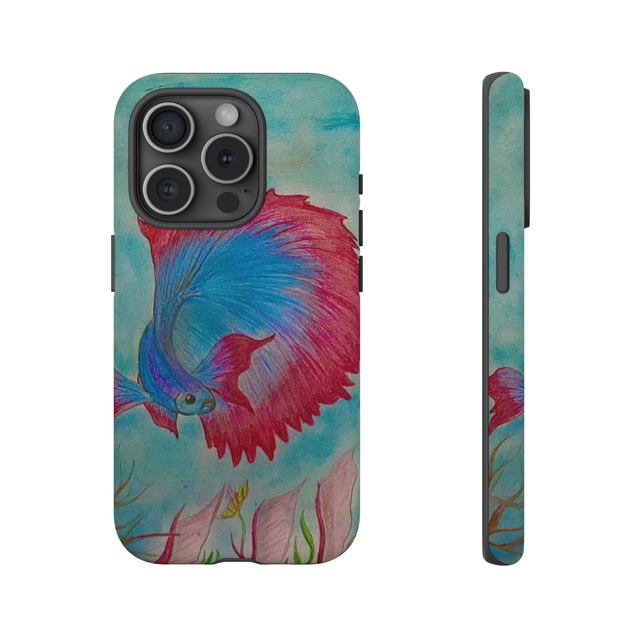 Betta Fish Tough Phone Case