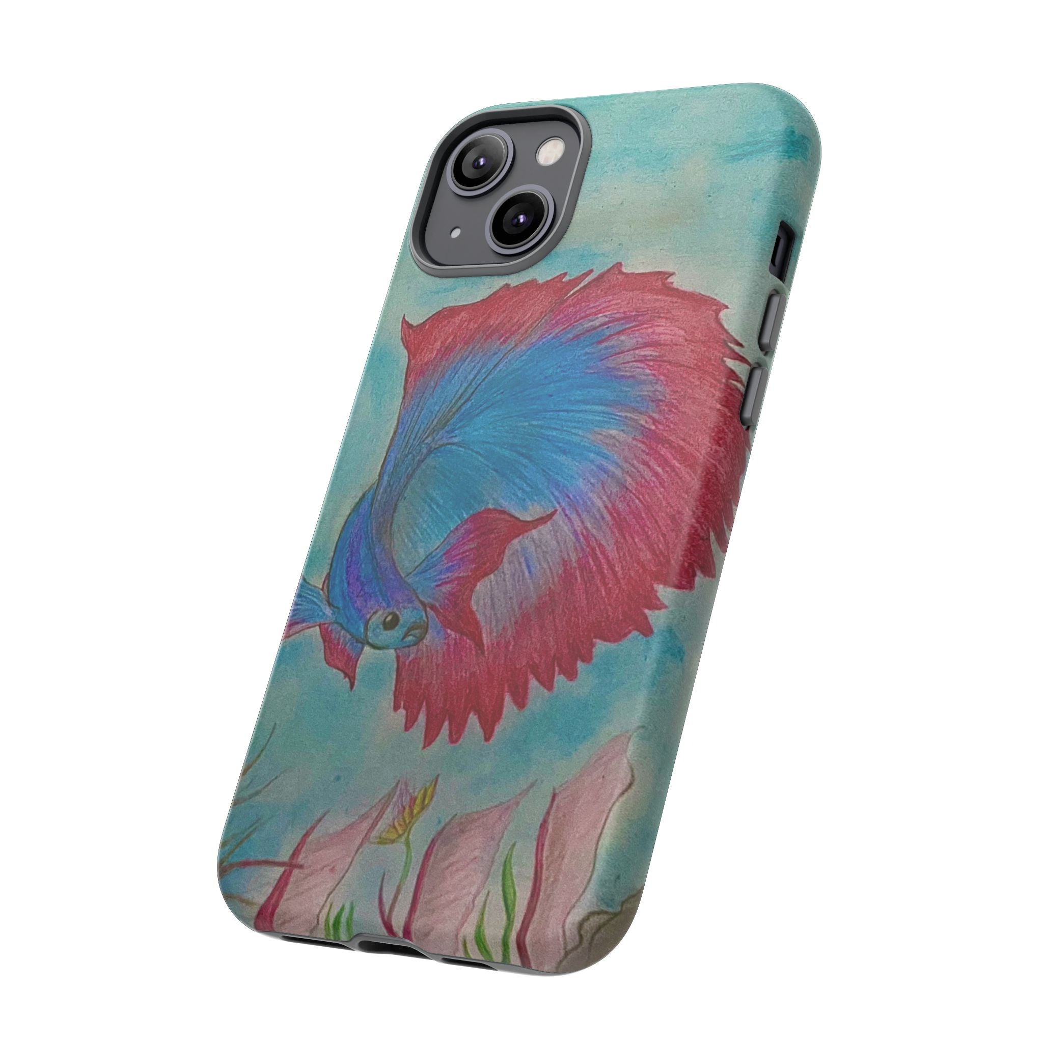 Betta Fish Tough Phone Case