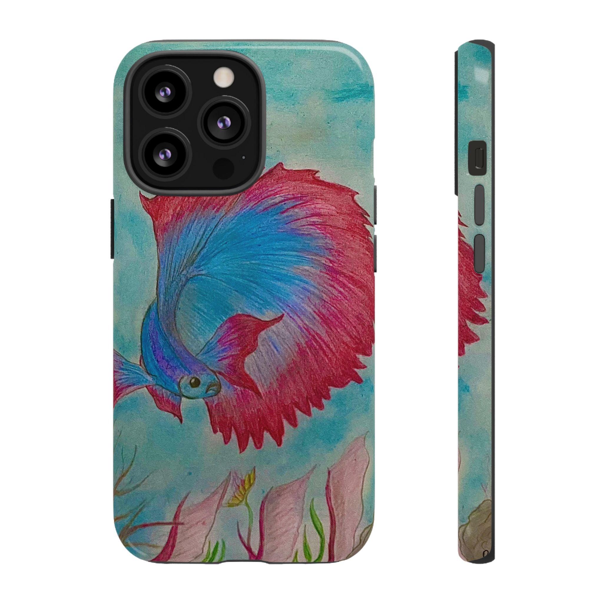 Betta Fish Tough Phone Case