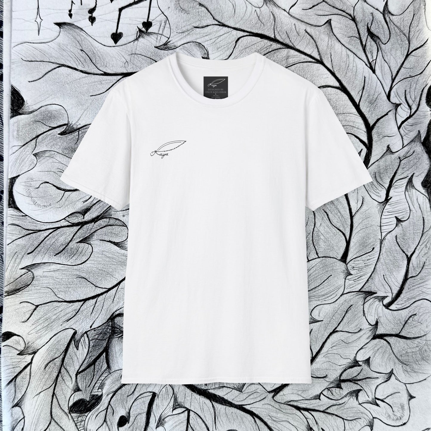 Feathers - "Be Free" Unisex Softstyle T-Shirt