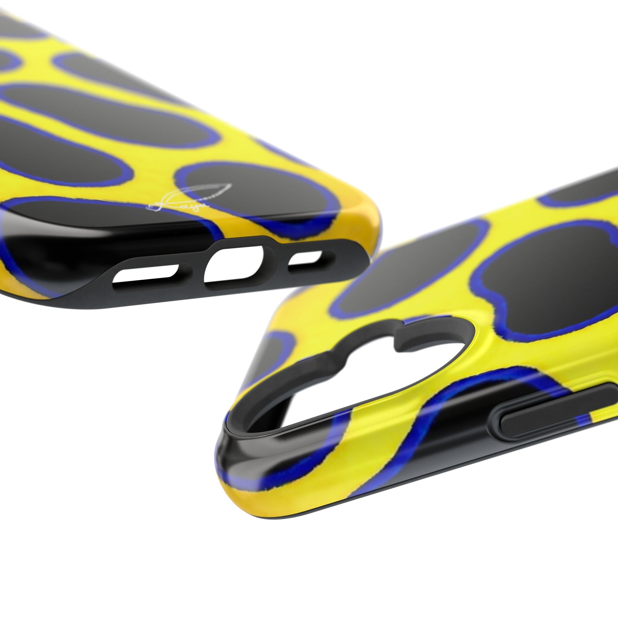 Impact resistant Phone Case  -Toxic Frog pattern
