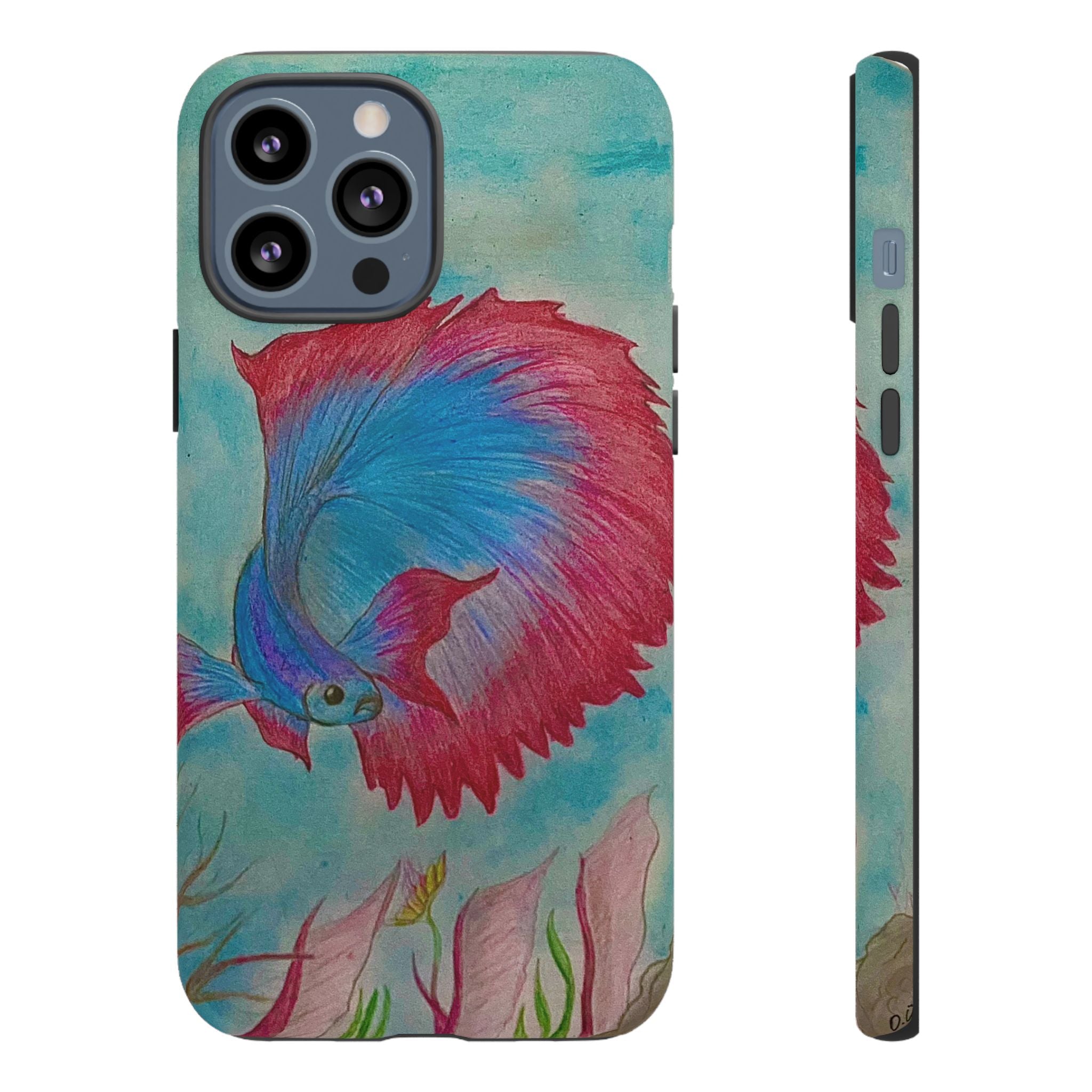 Betta Fish Tough Phone Case