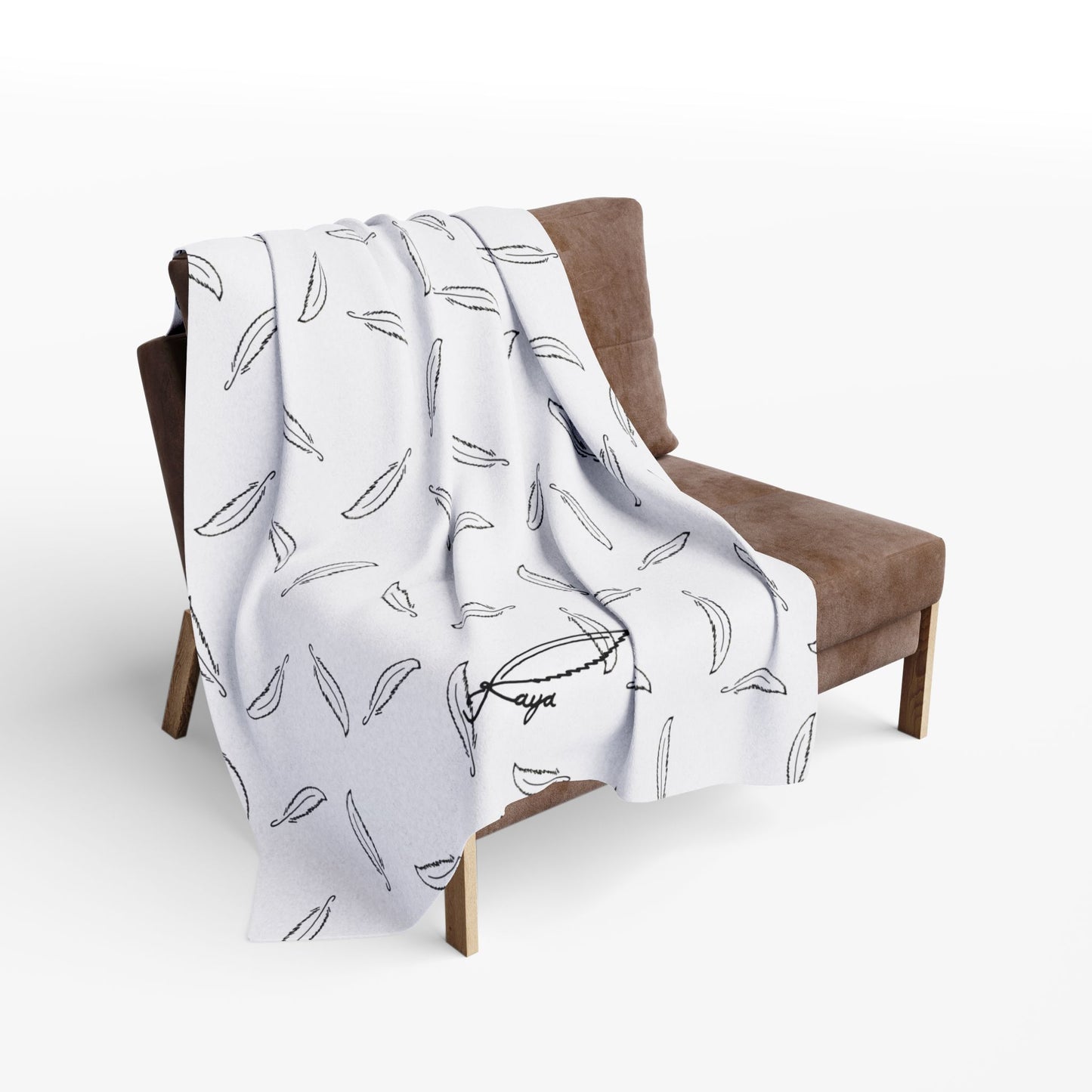 Feathers - Arctic Fleece Blanket