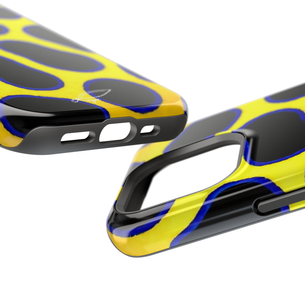 Impact resistant Phone Case  -Toxic Frog pattern