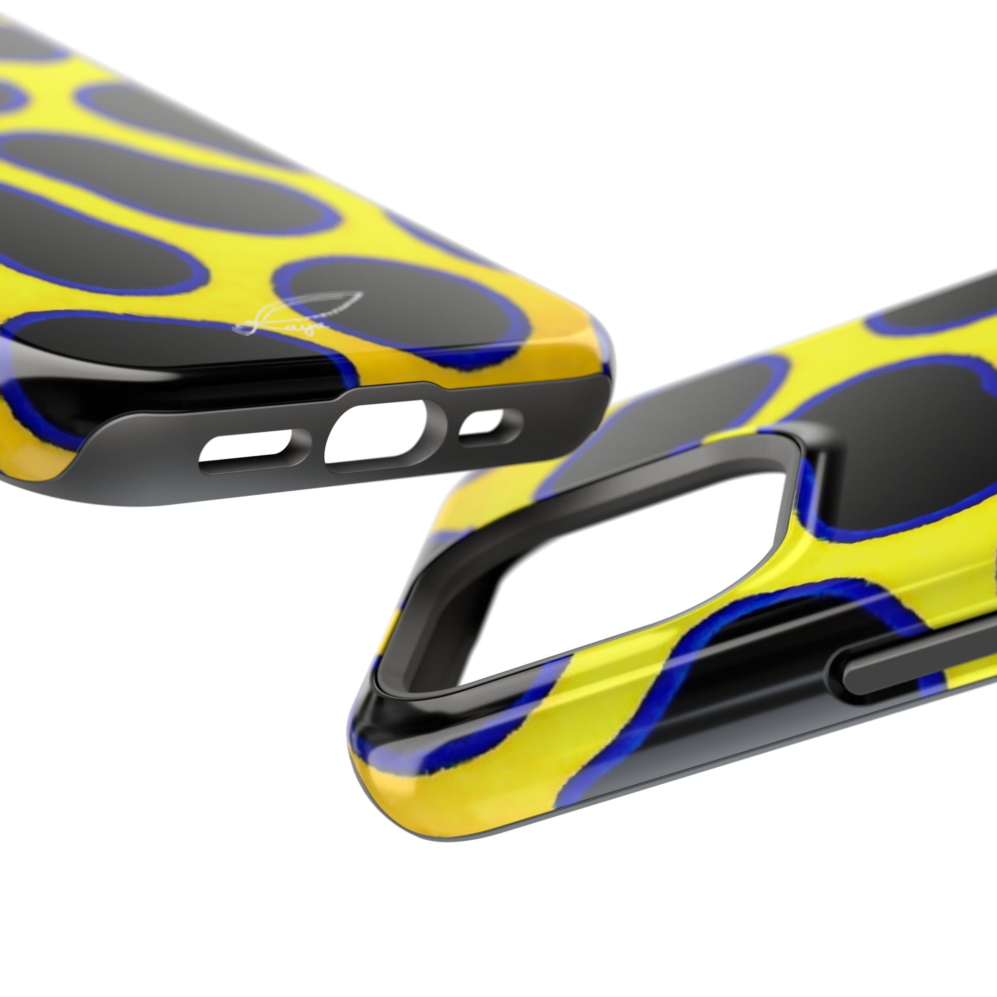 Impact resistant Phone Case  -Toxic Frog pattern