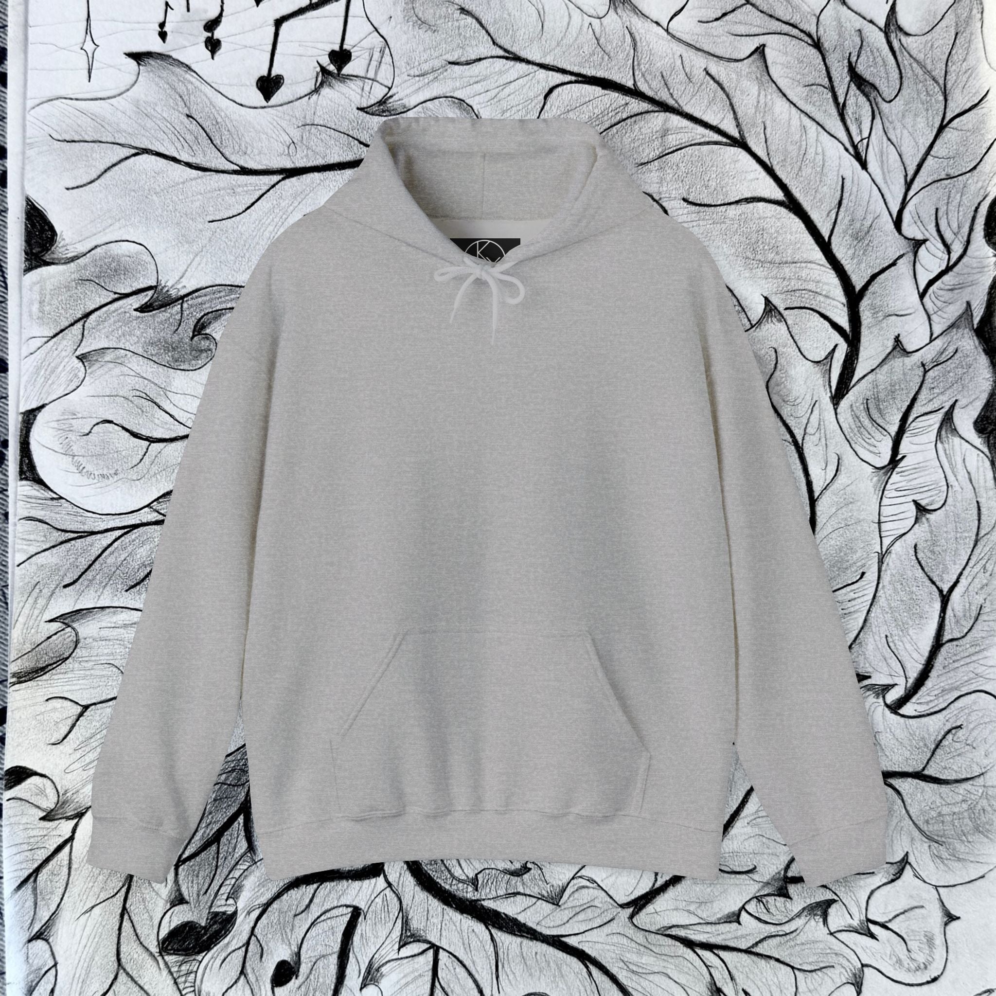 Blank Heavy Blend Hoodie