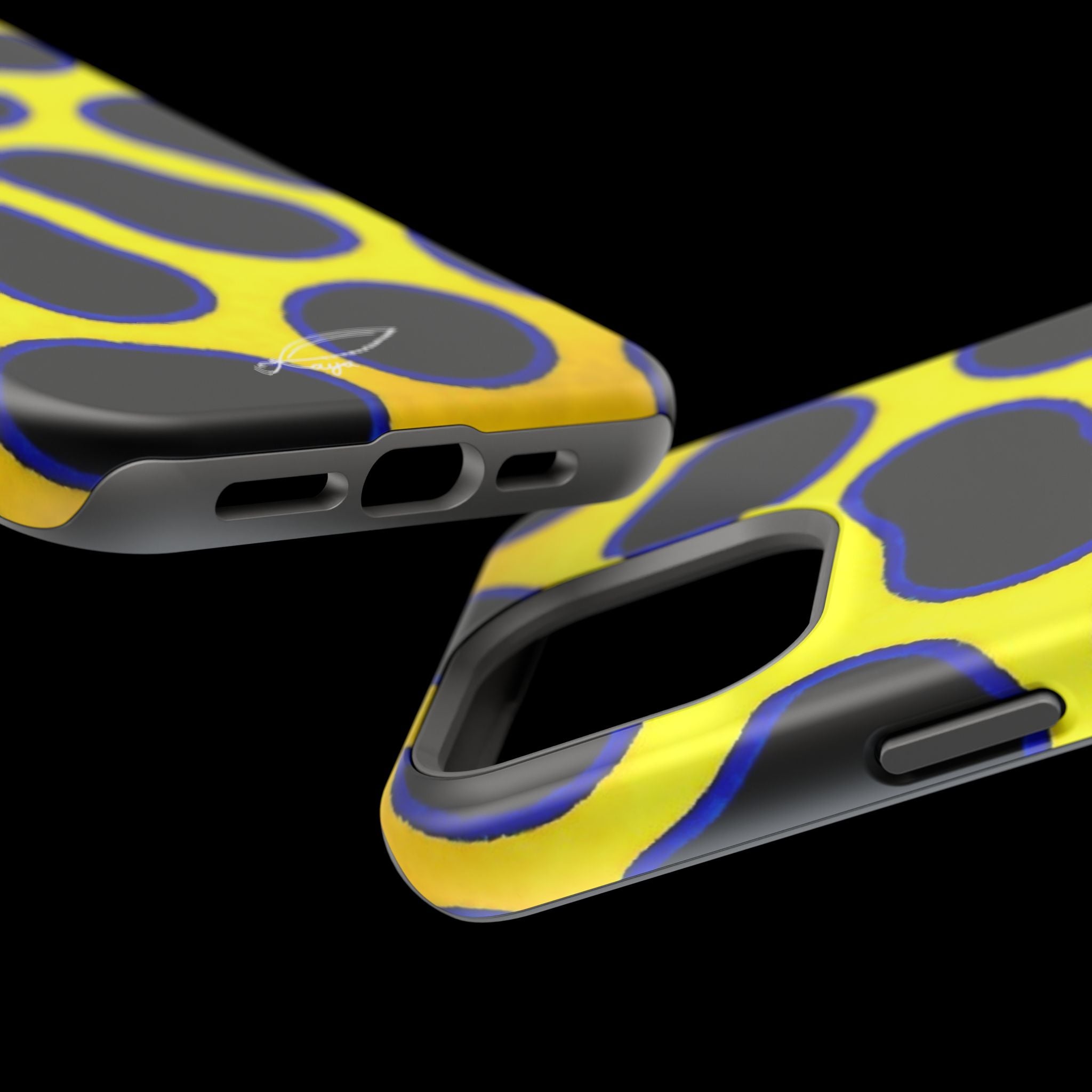 Impact resistant Phone Case  -Toxic Frog pattern