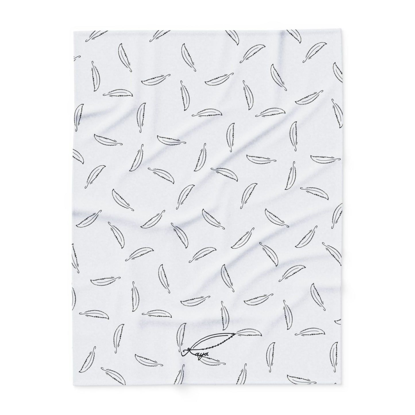Feathers - Arctic Fleece Blanket