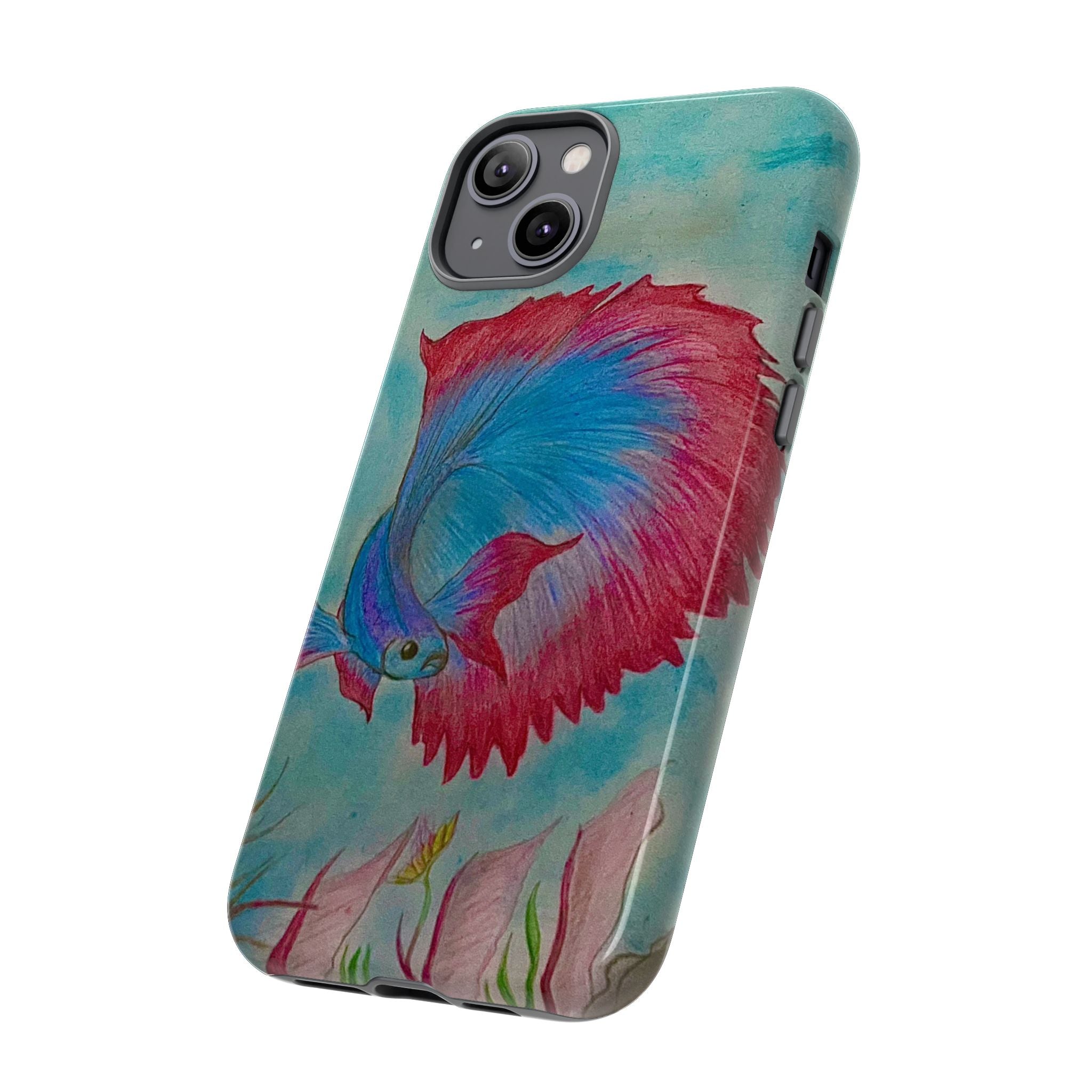 Betta Fish Tough Phone Case