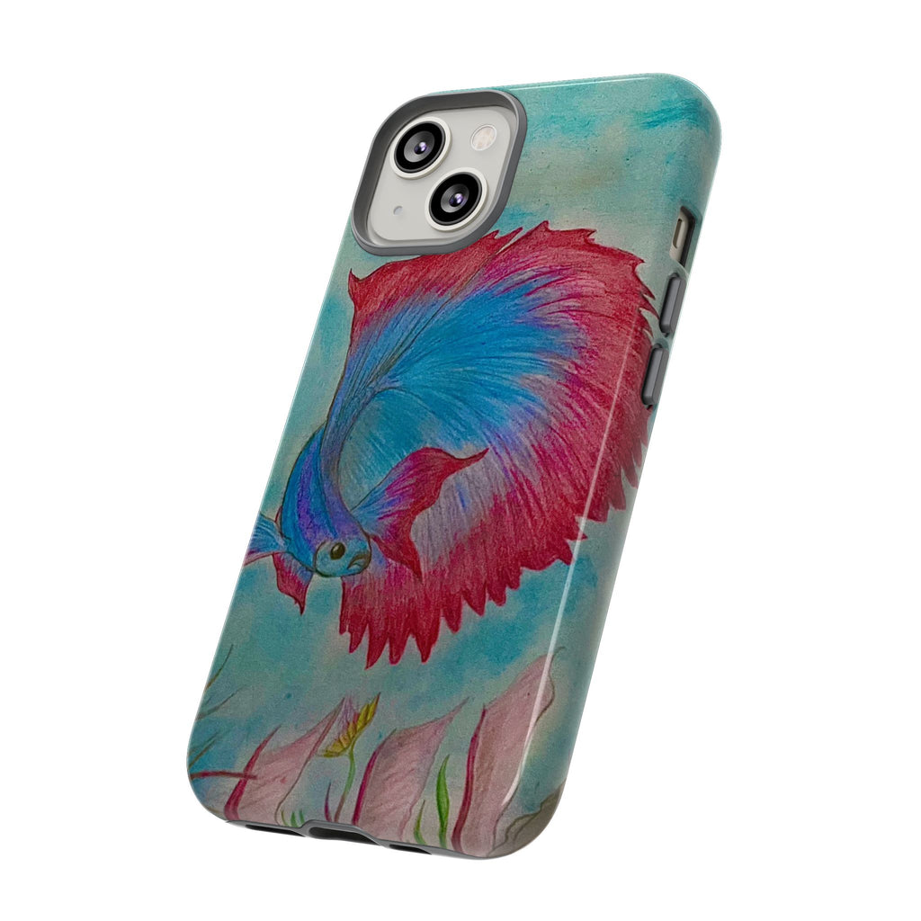 Betta Fish Tough Phone Case