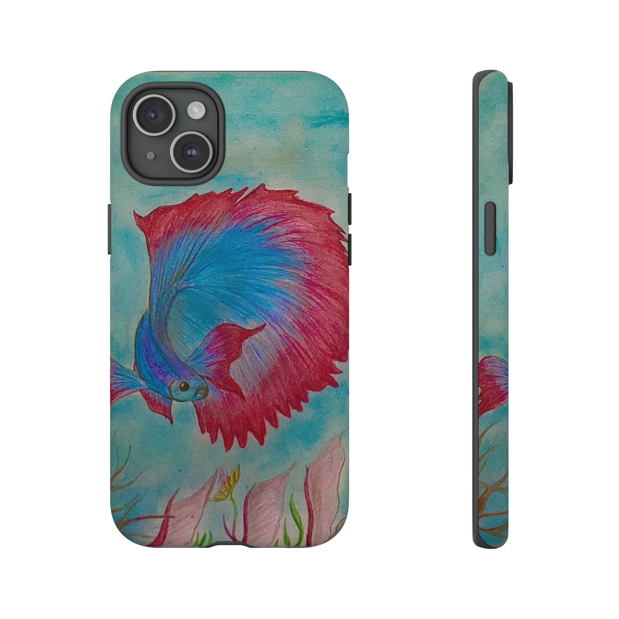 Betta Fish Tough Phone Case