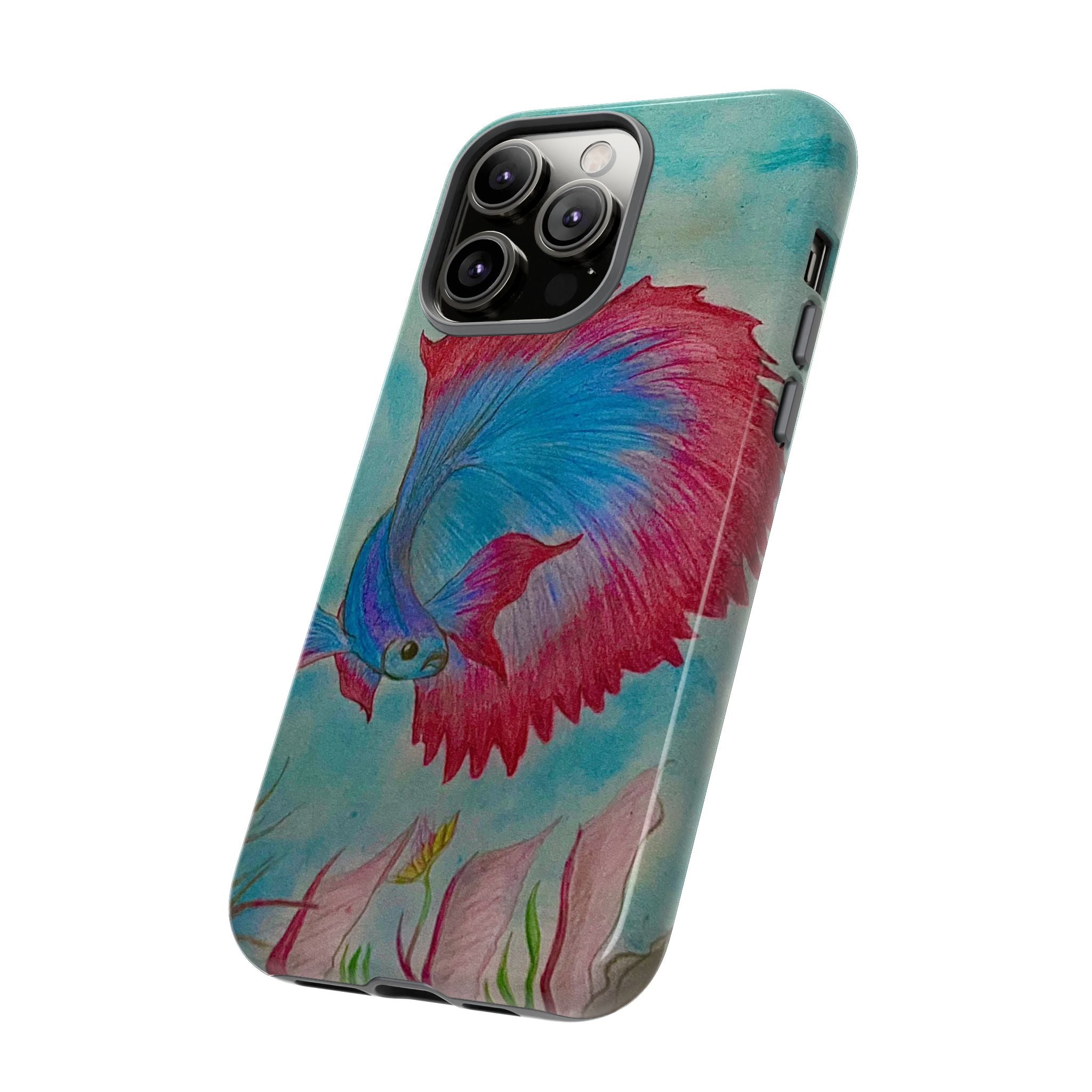 Betta Fish Tough Phone Case