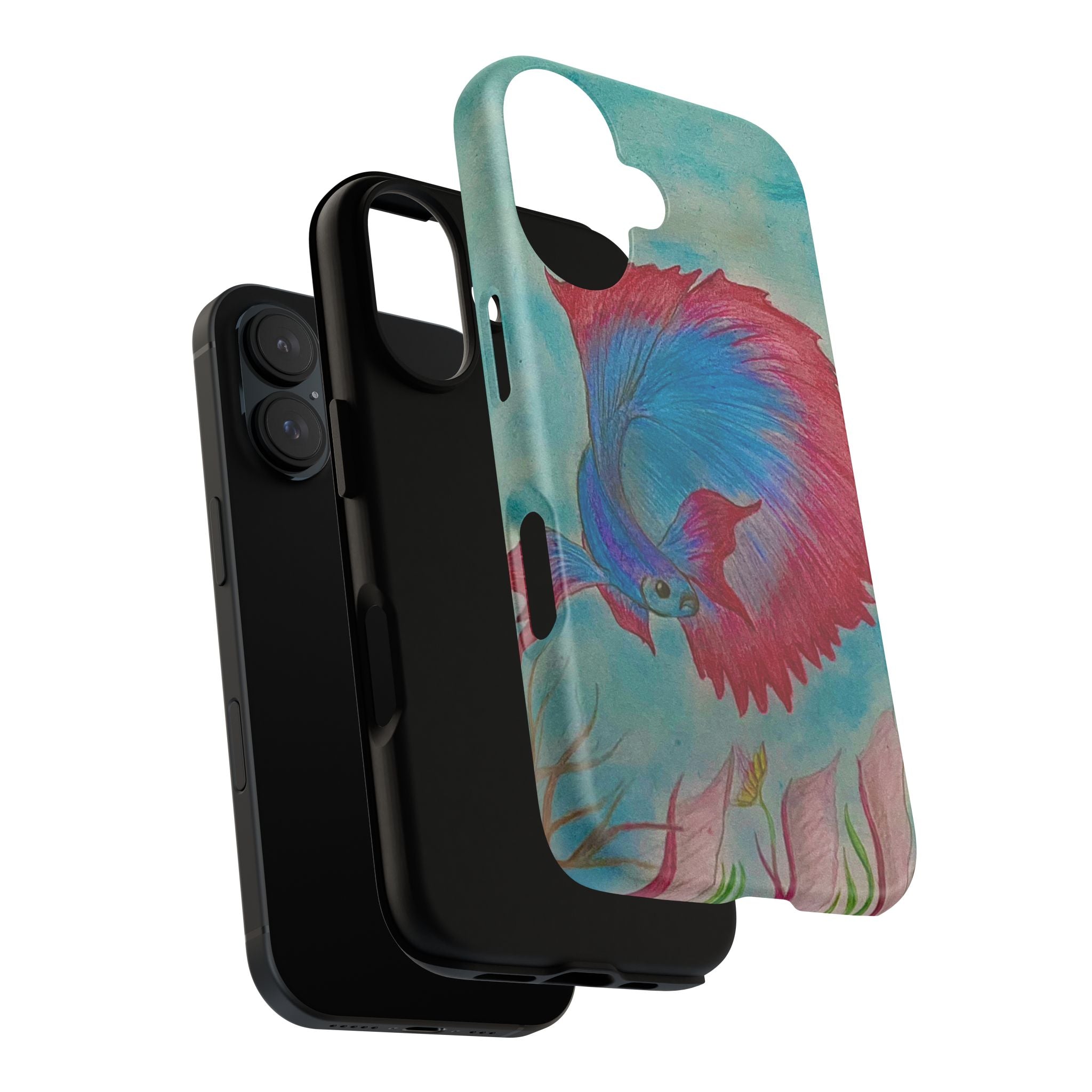 Betta Fish Tough Phone Case
