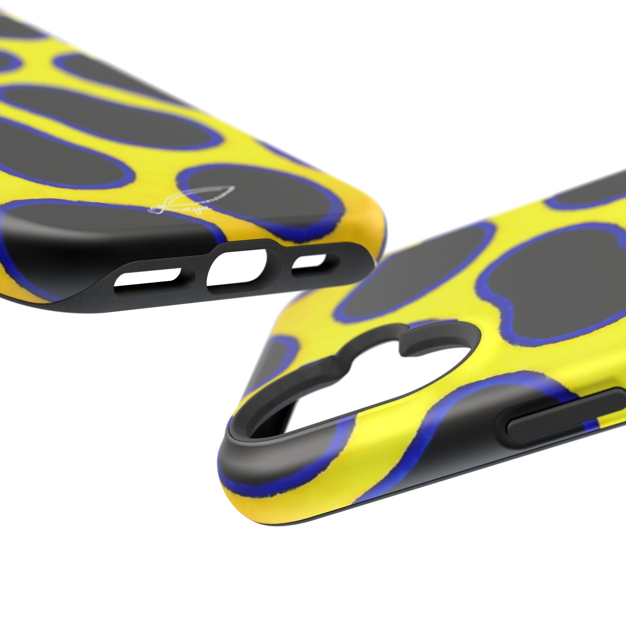 Impact resistant Phone Case  -Toxic Frog pattern