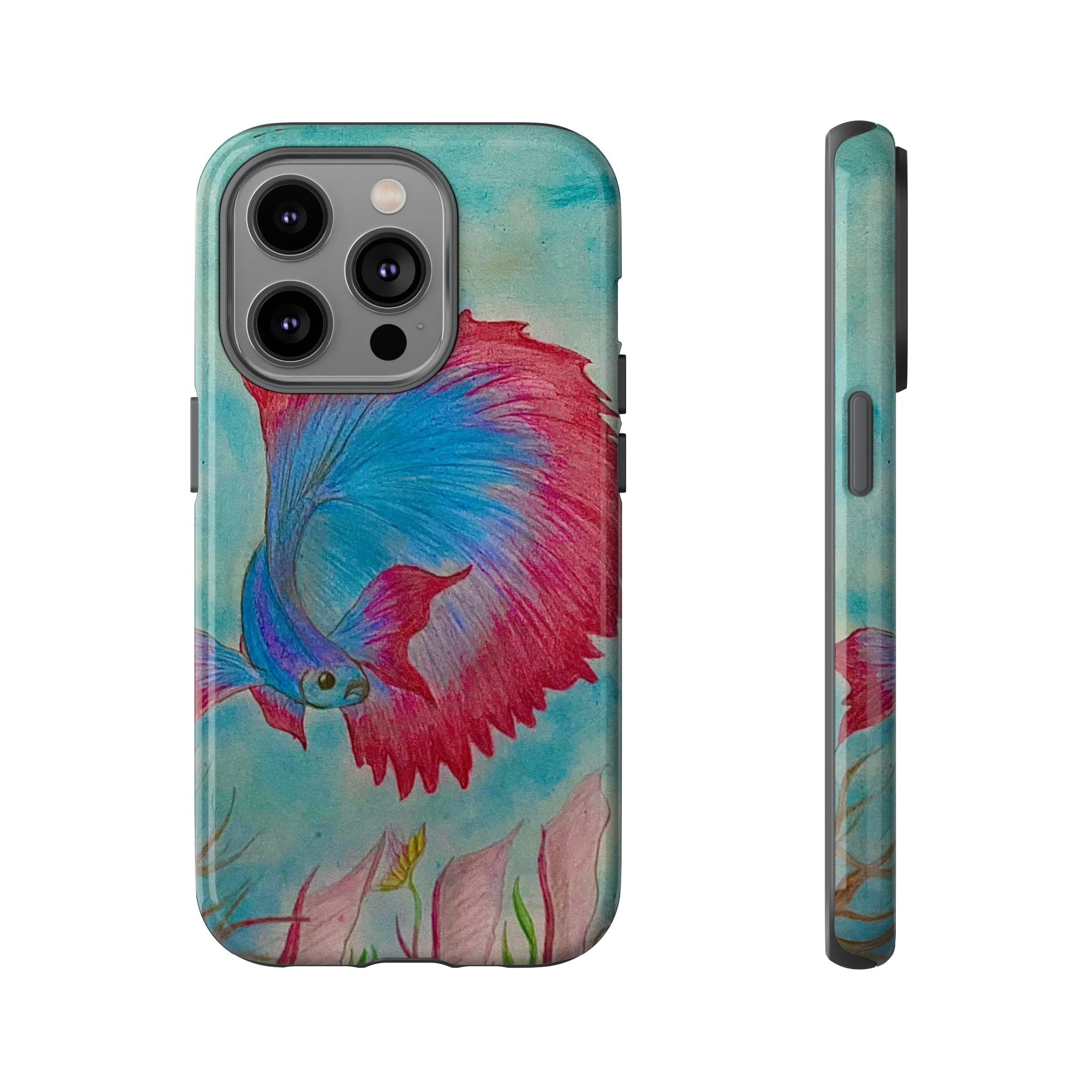 Betta Fish Tough Phone Case