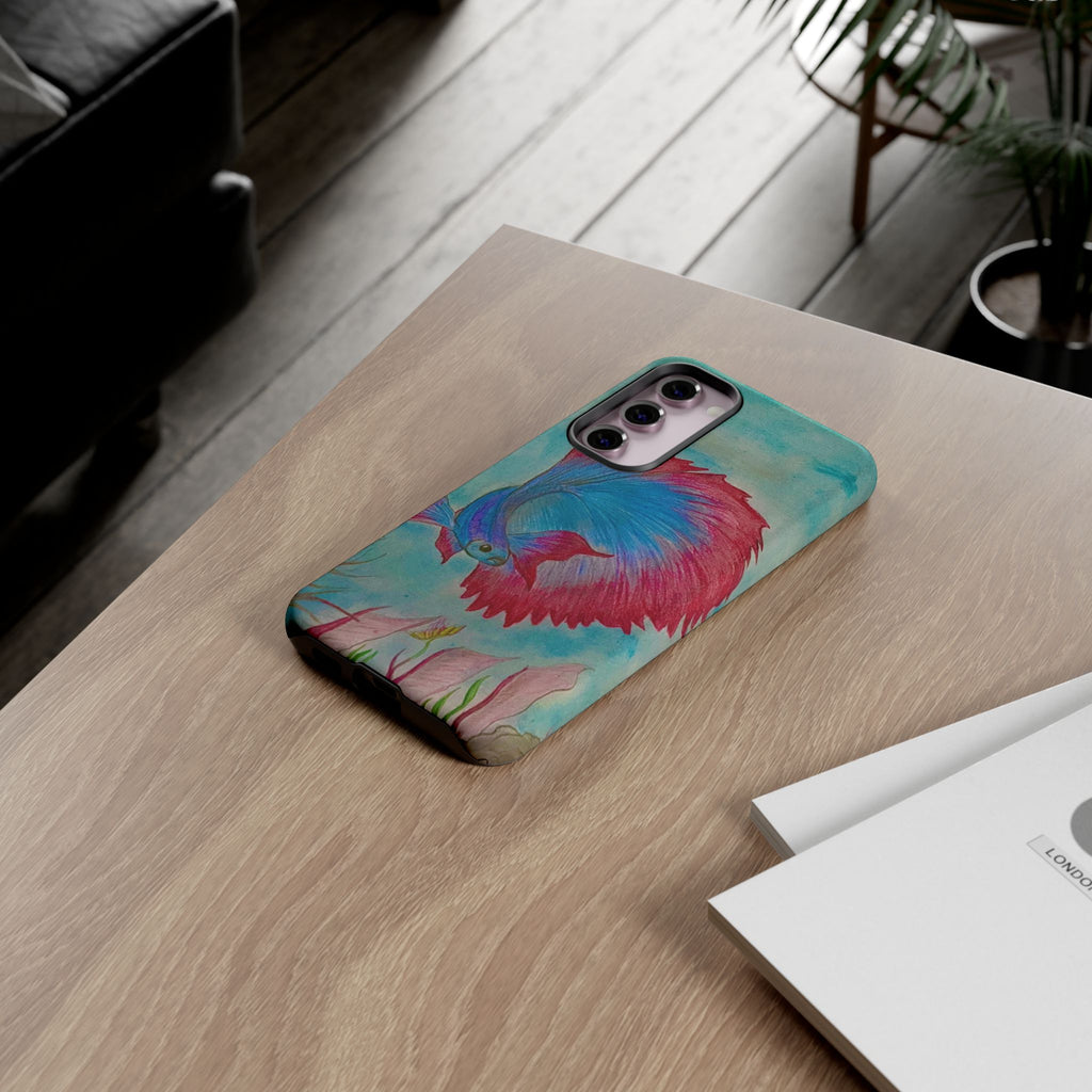 Betta Fish Tough Phone Case
