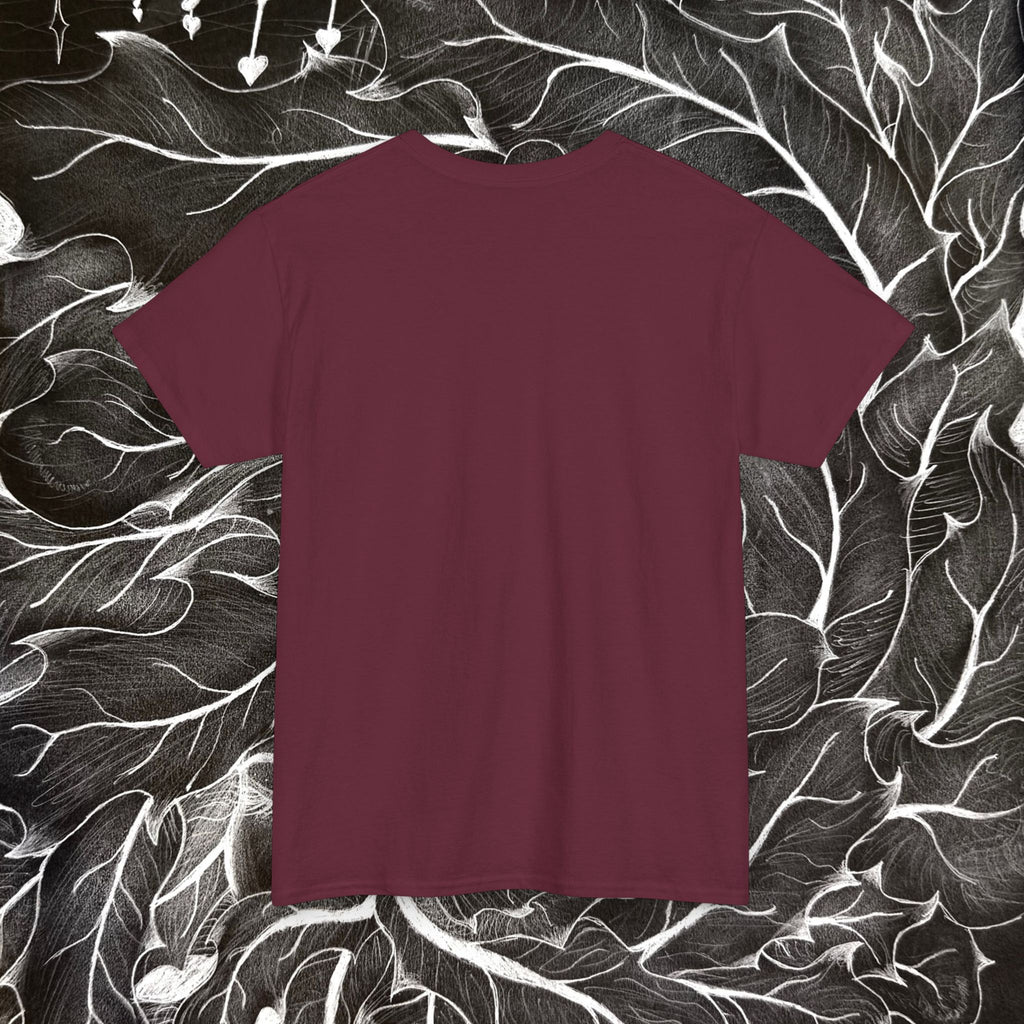 Heavy Cotton Tee with Embroidery Logo (black)