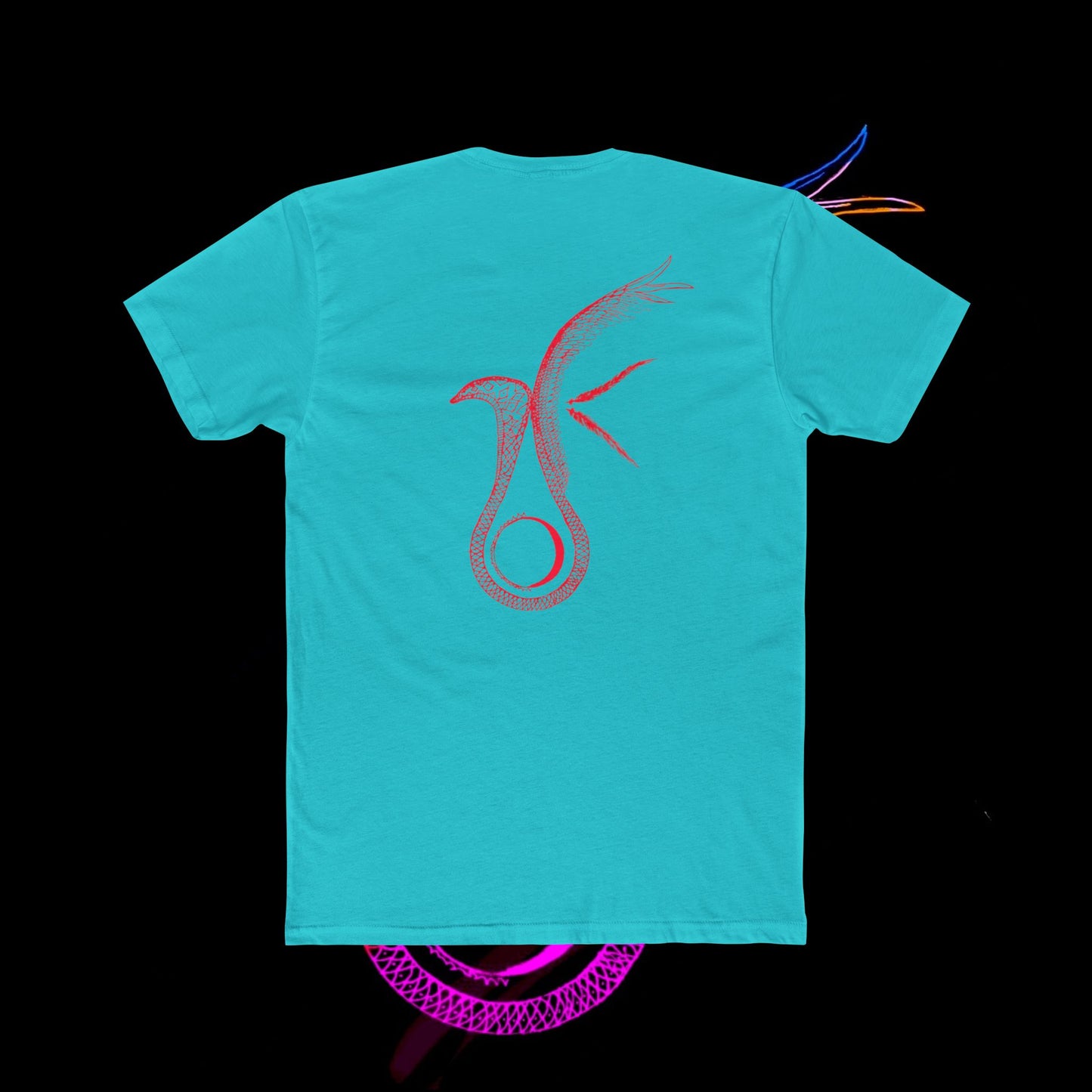 Duality - Cotton Crew Tee - Red