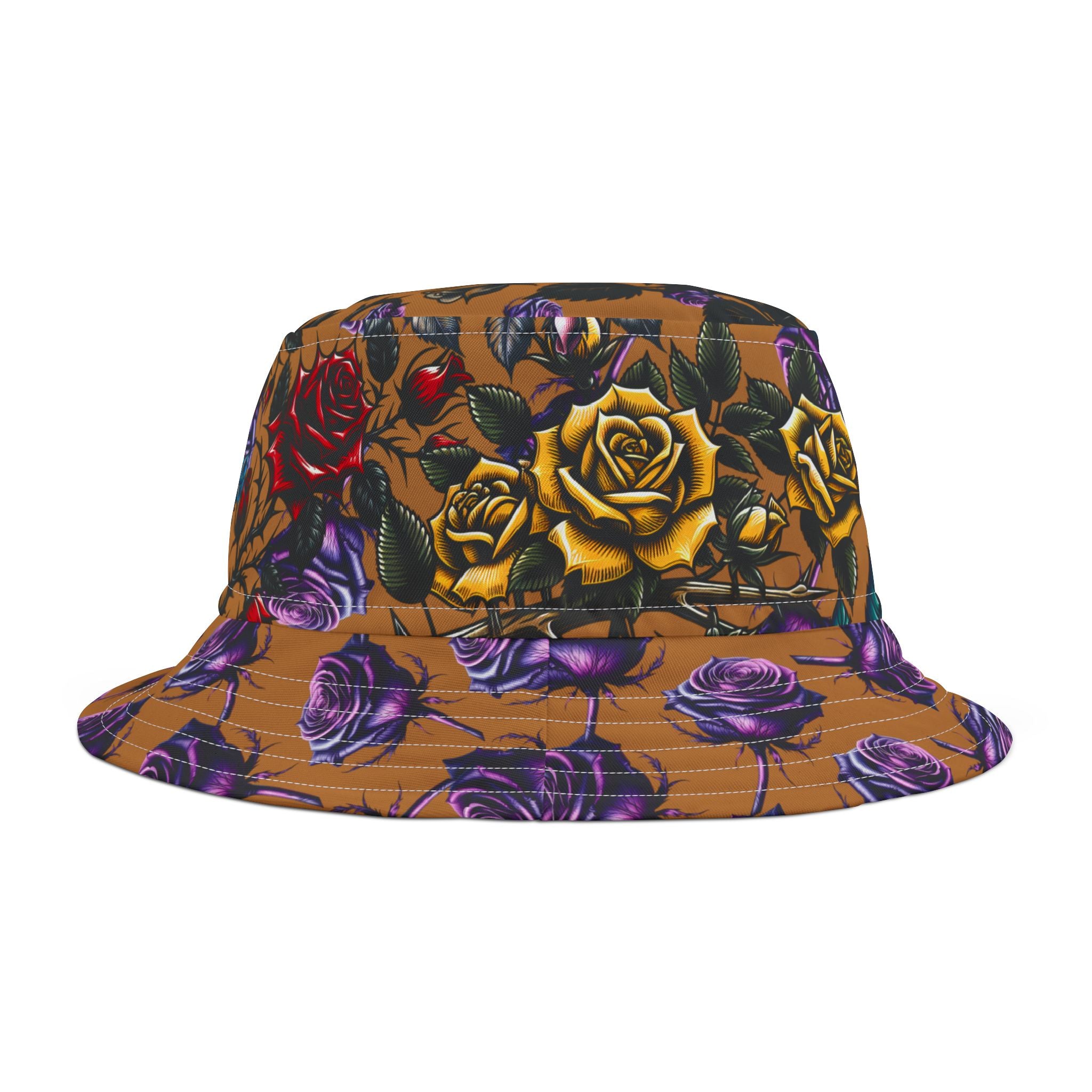 Vintage Floral Bucket Hat