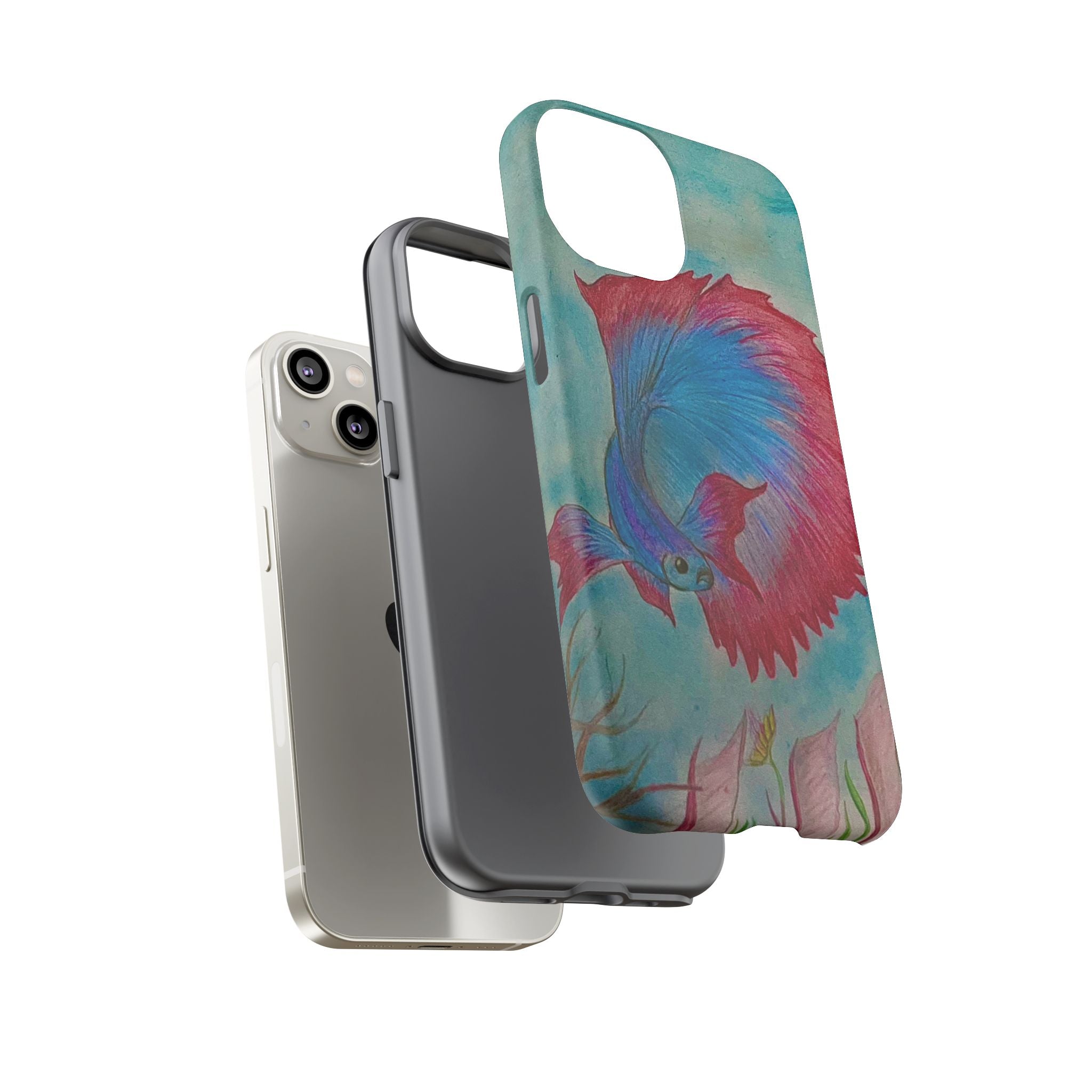 Betta Fish Tough Phone Case