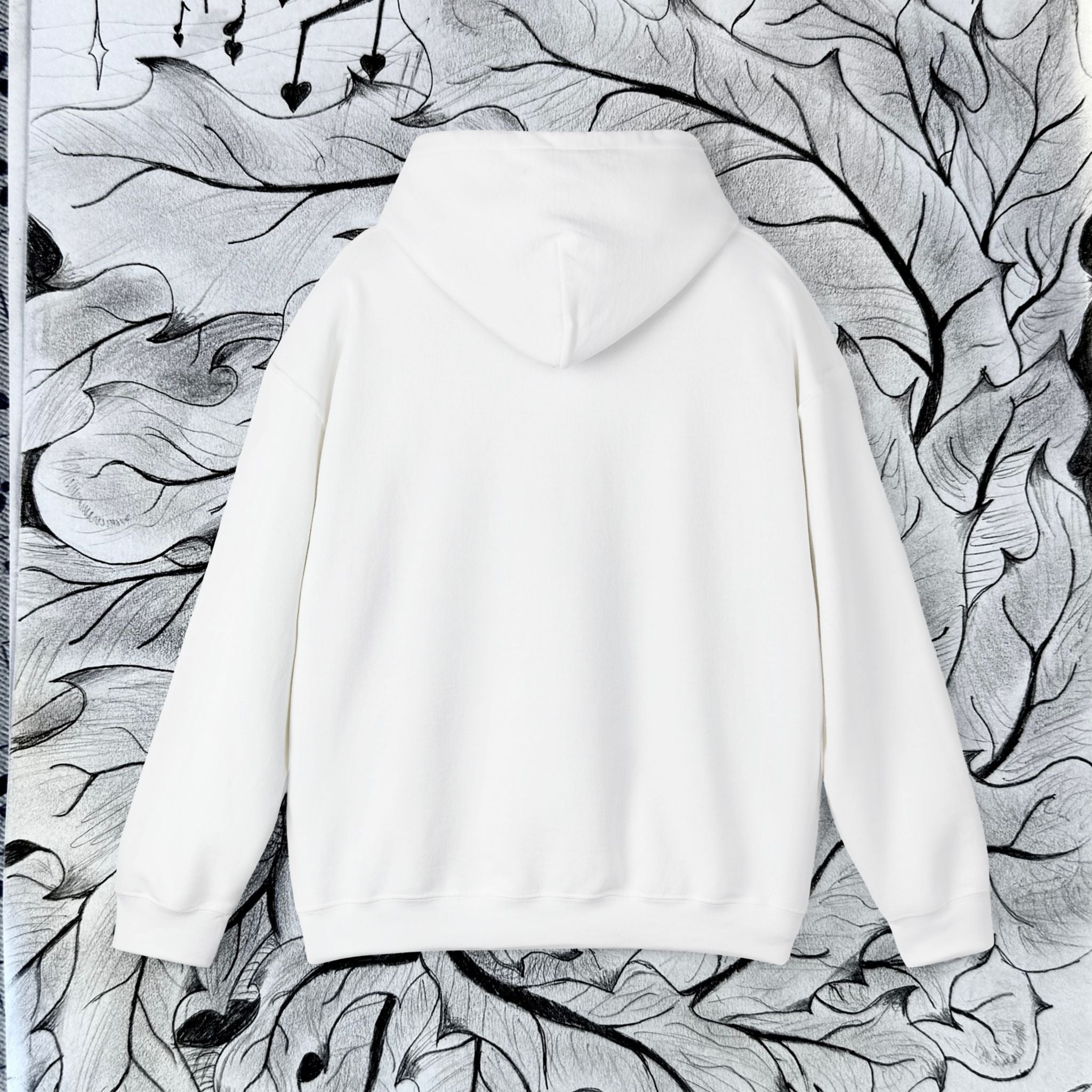 Blank Heavy Blend Hoodie