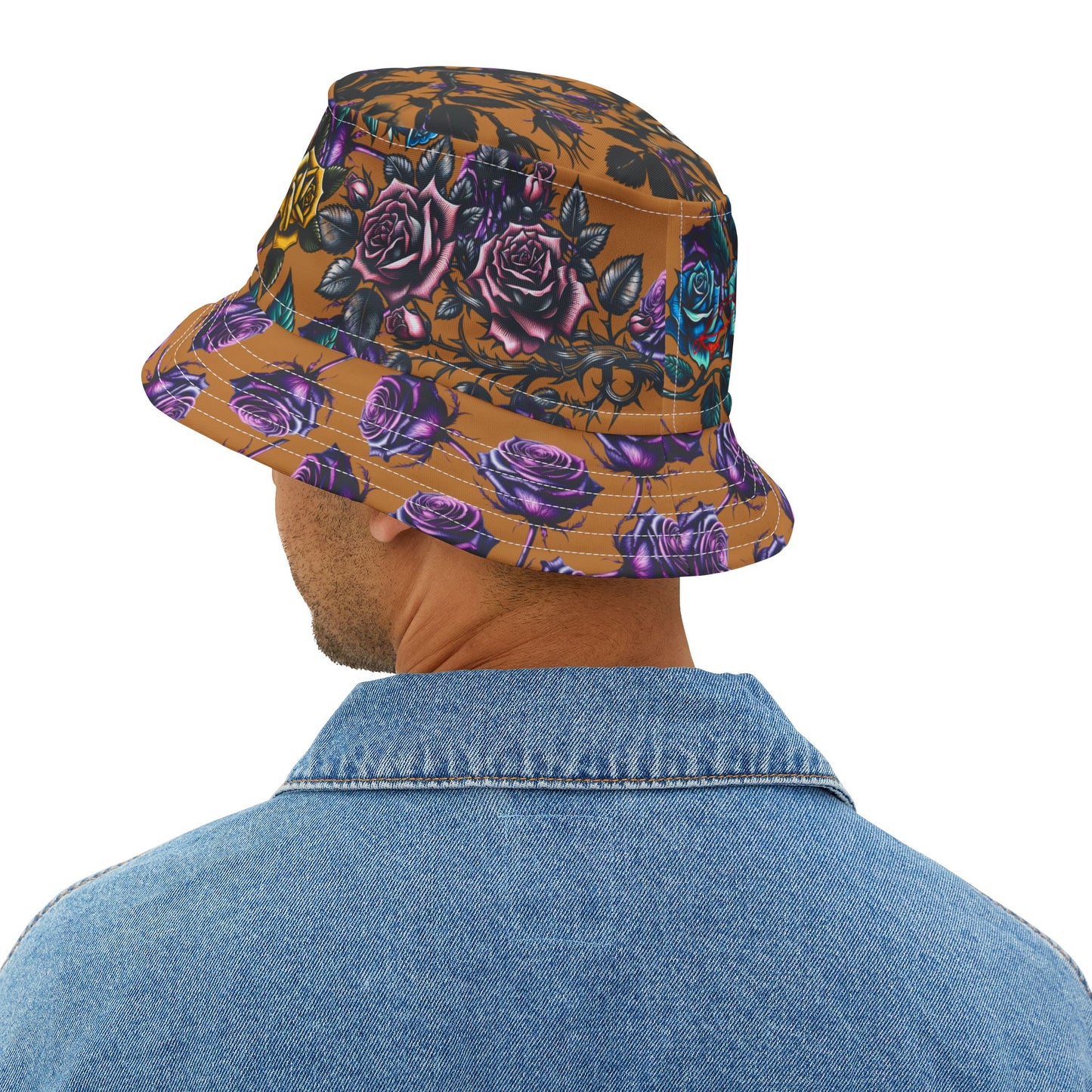 Vintage Floral Bucket Hat