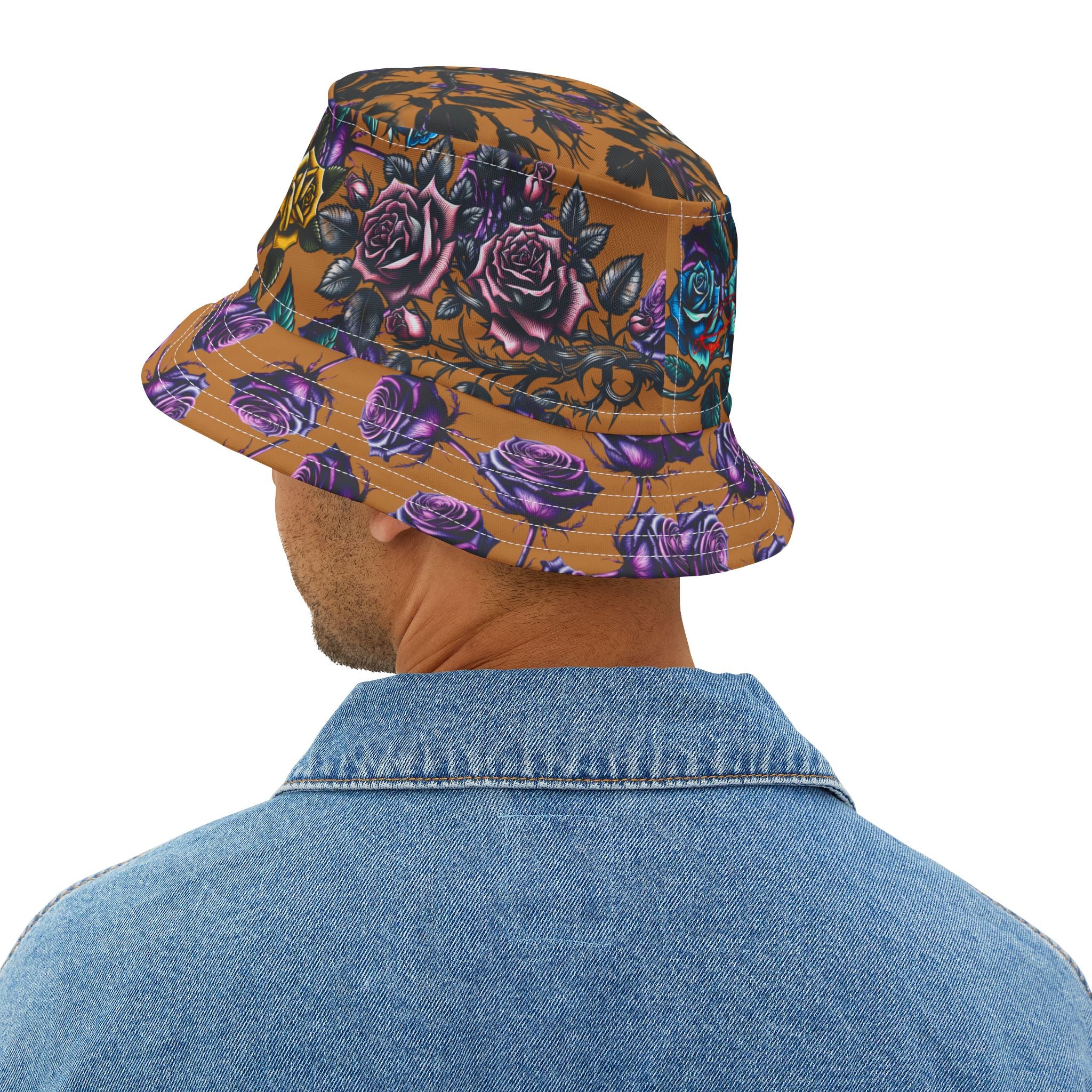 Vintage Floral Bucket Hat