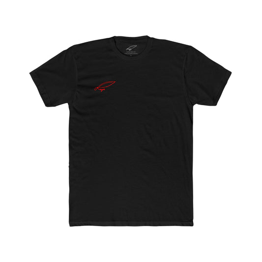 Duality - Cotton Crew Tee - Red