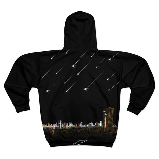 Stars over Tel Aviv - Full zip hoodie