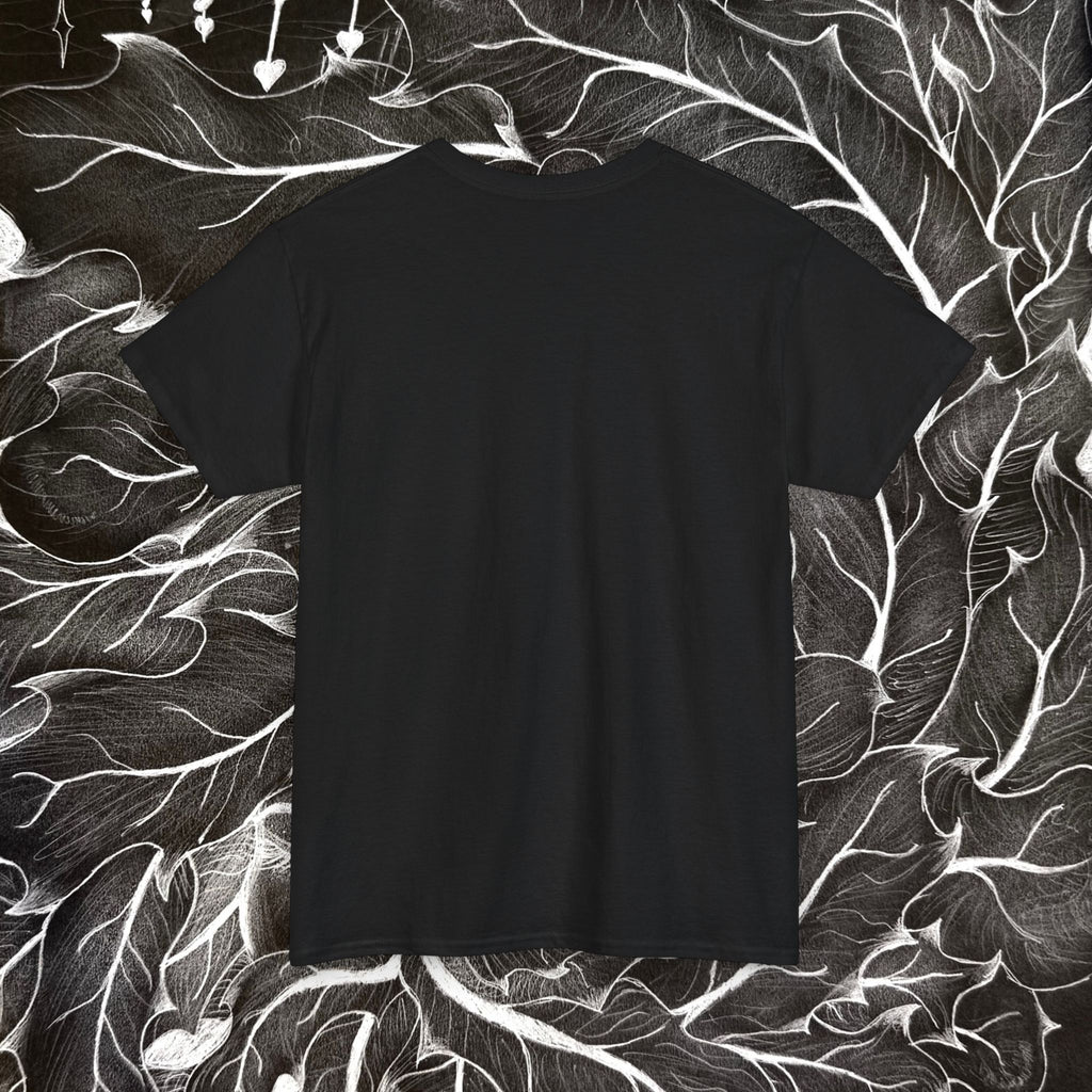 Heavy Cotton Tee with Embroidery Logo (black)