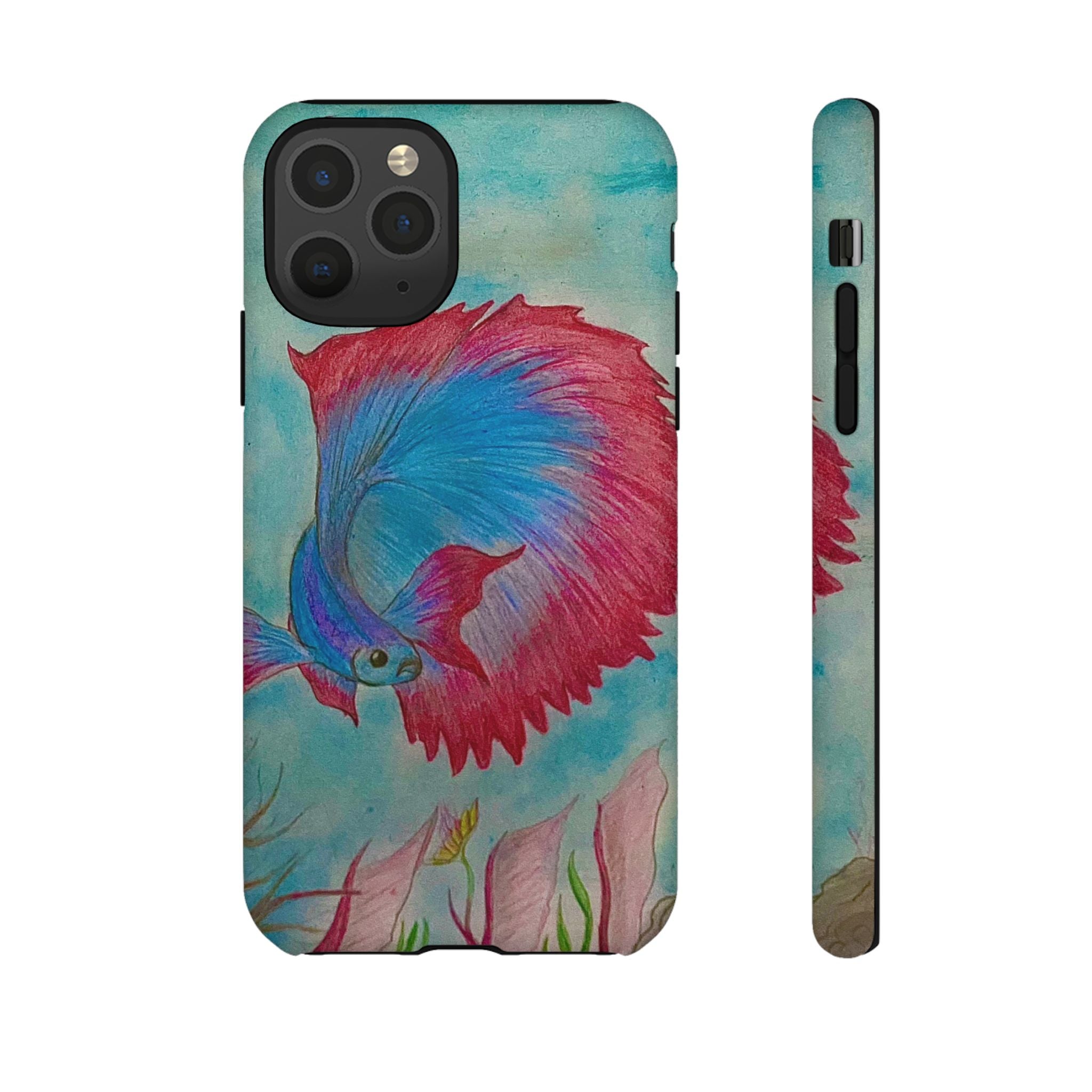 Betta Fish Tough Phone Case