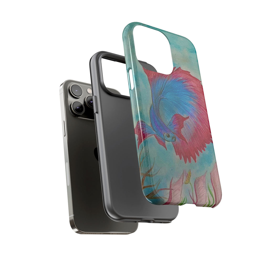 Betta Fish Tough Phone Case