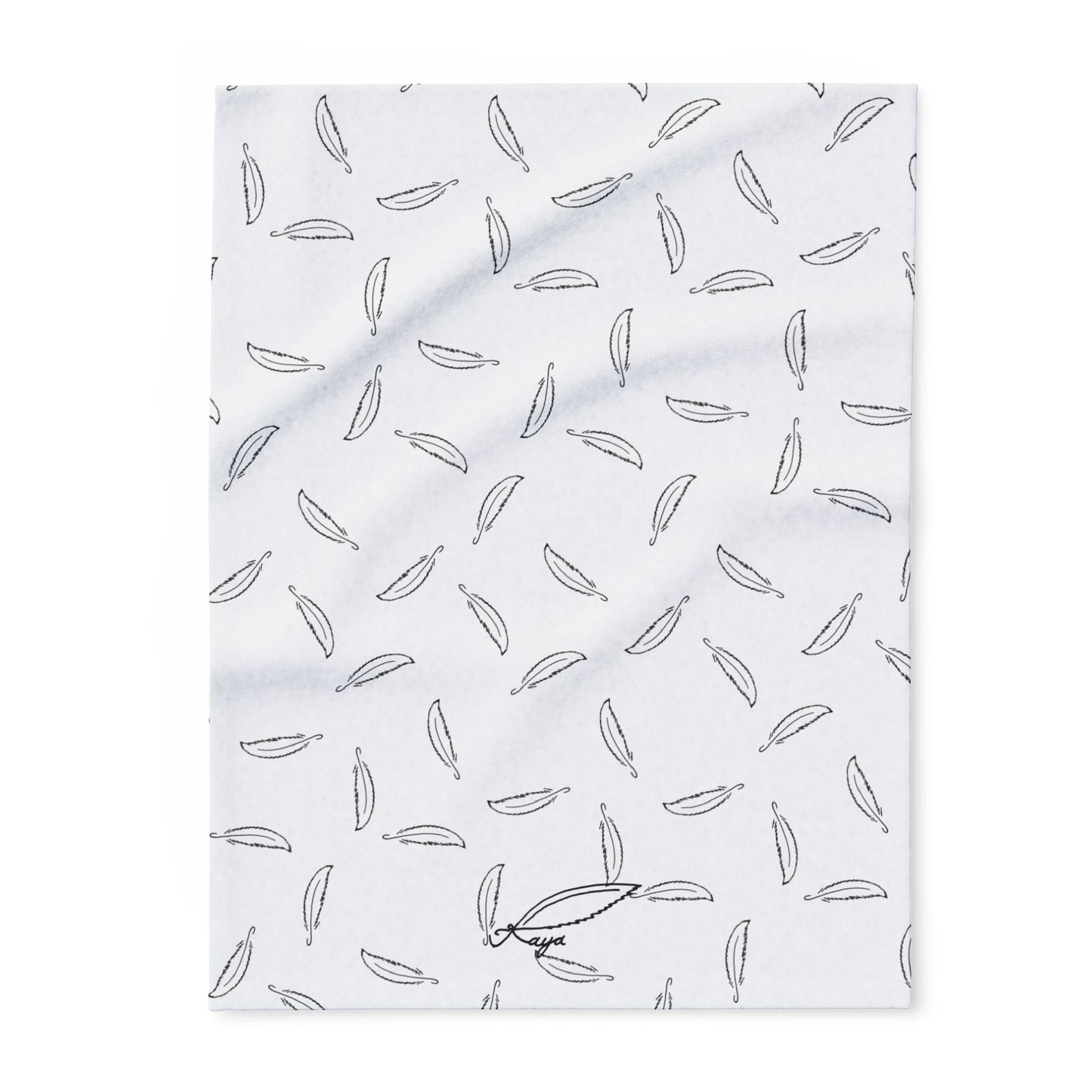 Feathers - Arctic Fleece Blanket