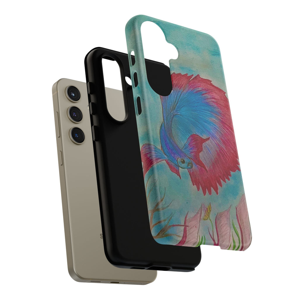 Betta Fish Tough Phone Case