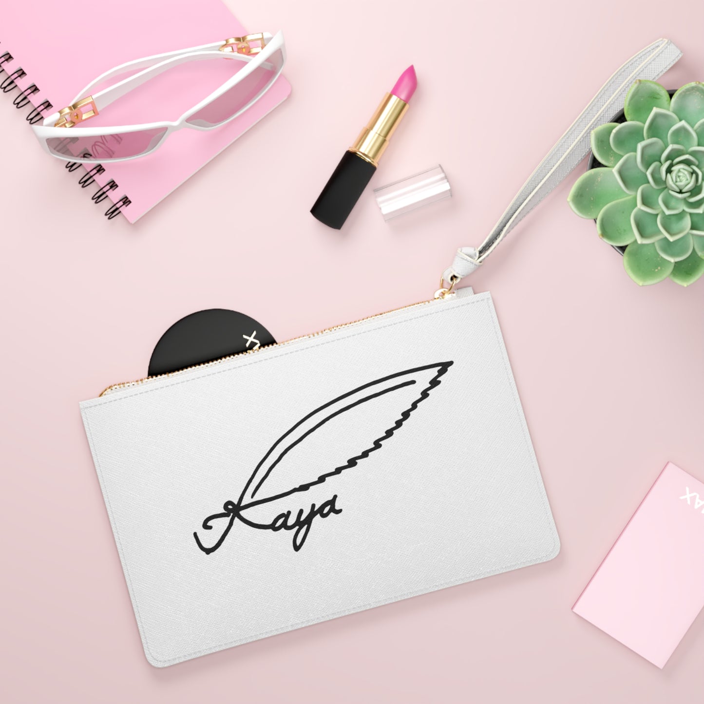 Feathers - Clutch Bag