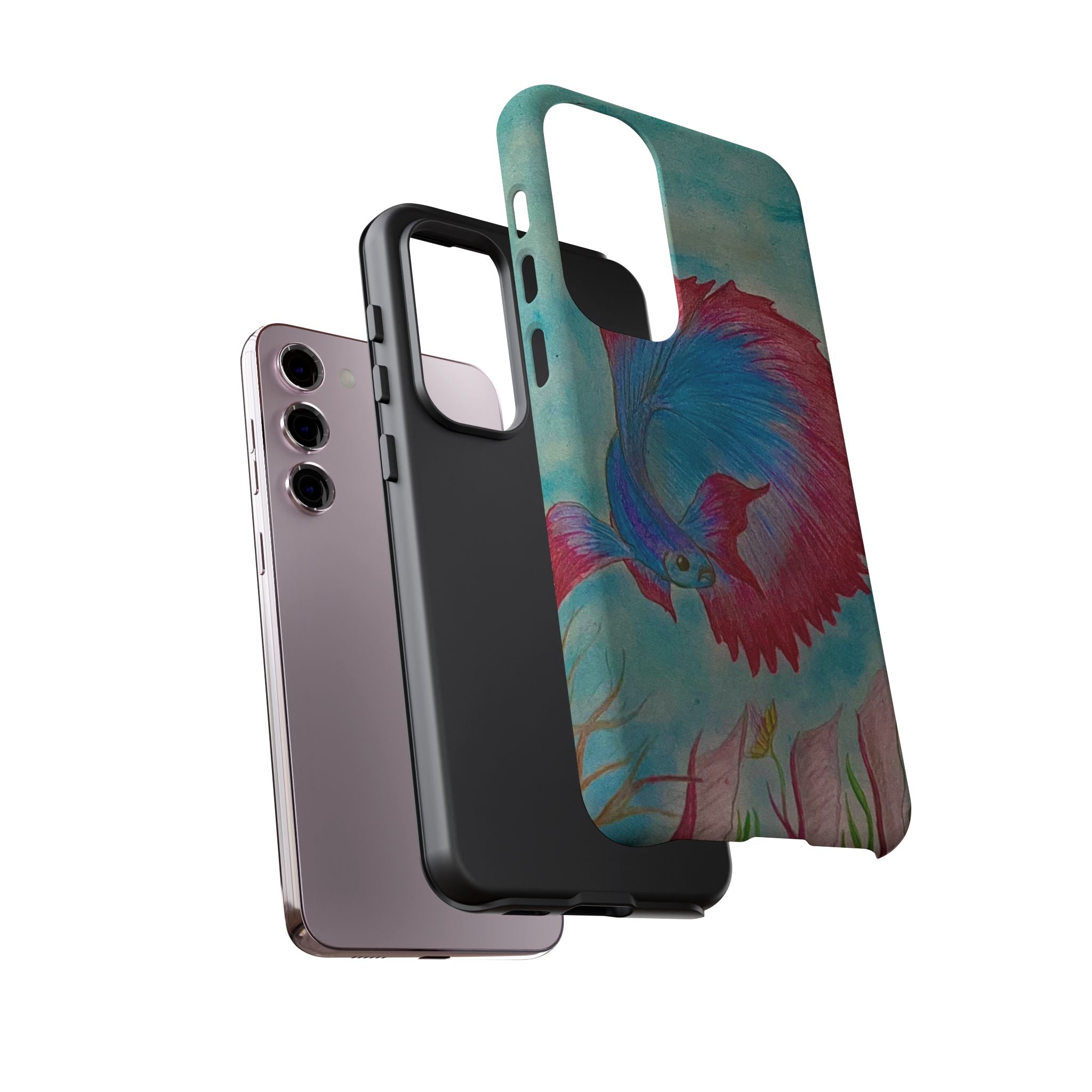 Betta Fish Tough Phone Case