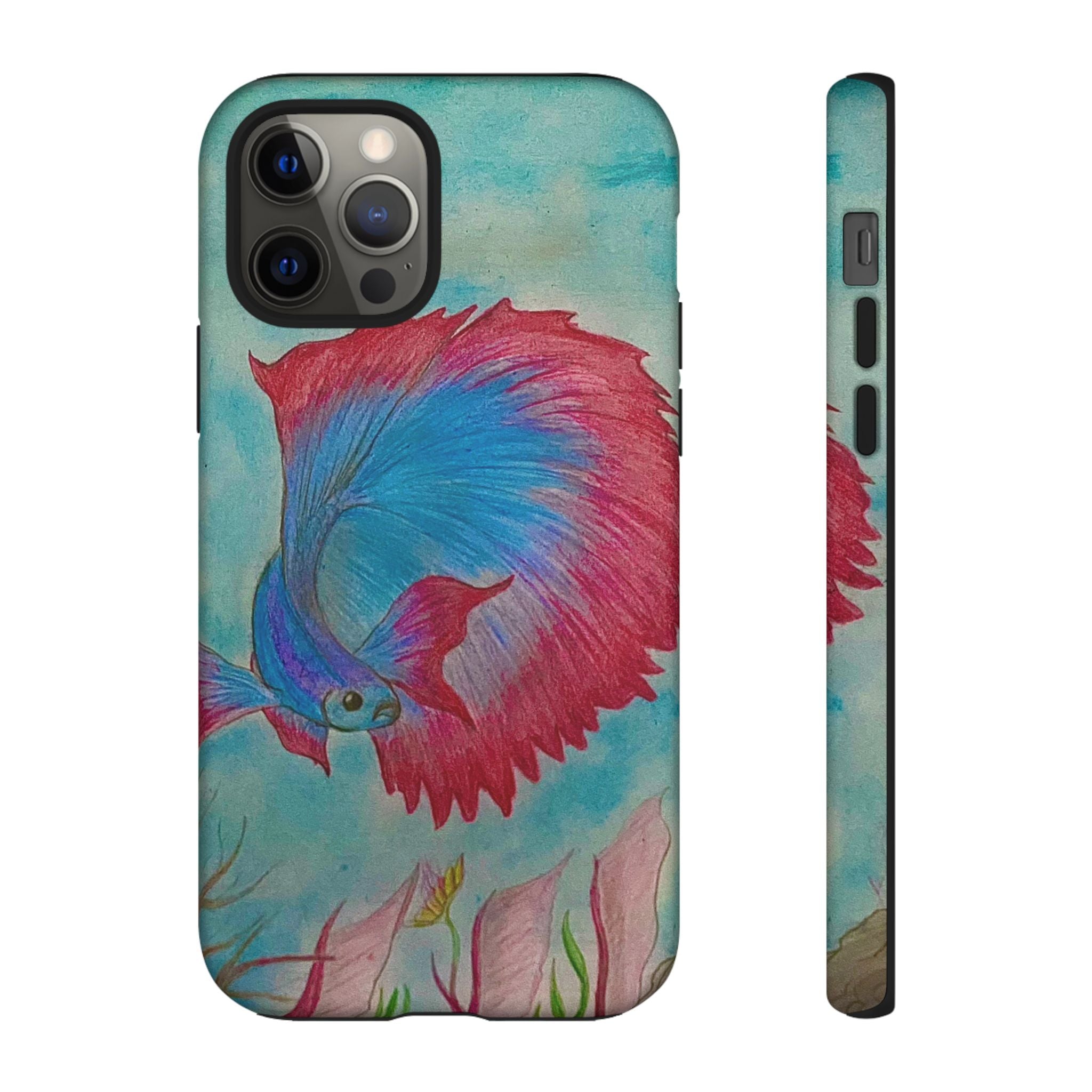 Betta Fish Tough Phone Case
