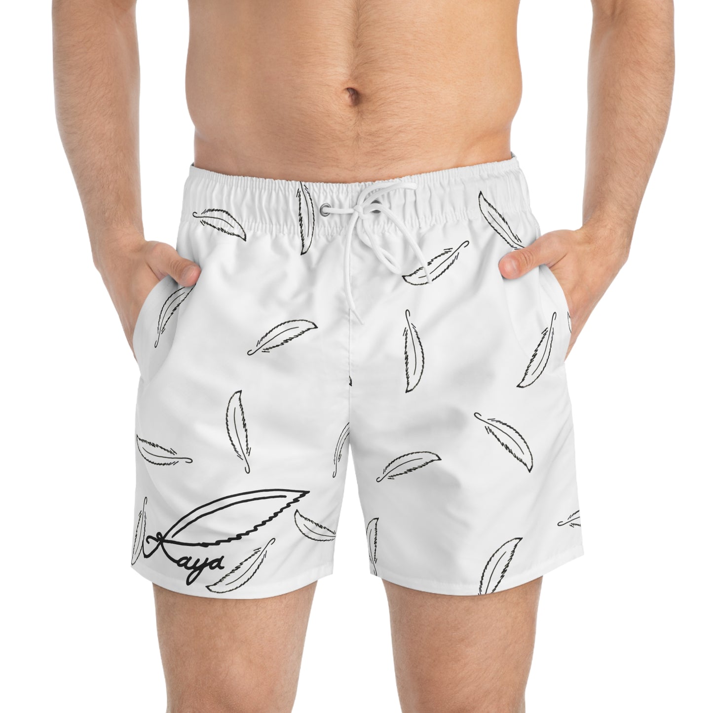 Feathers -  Swim Trunks