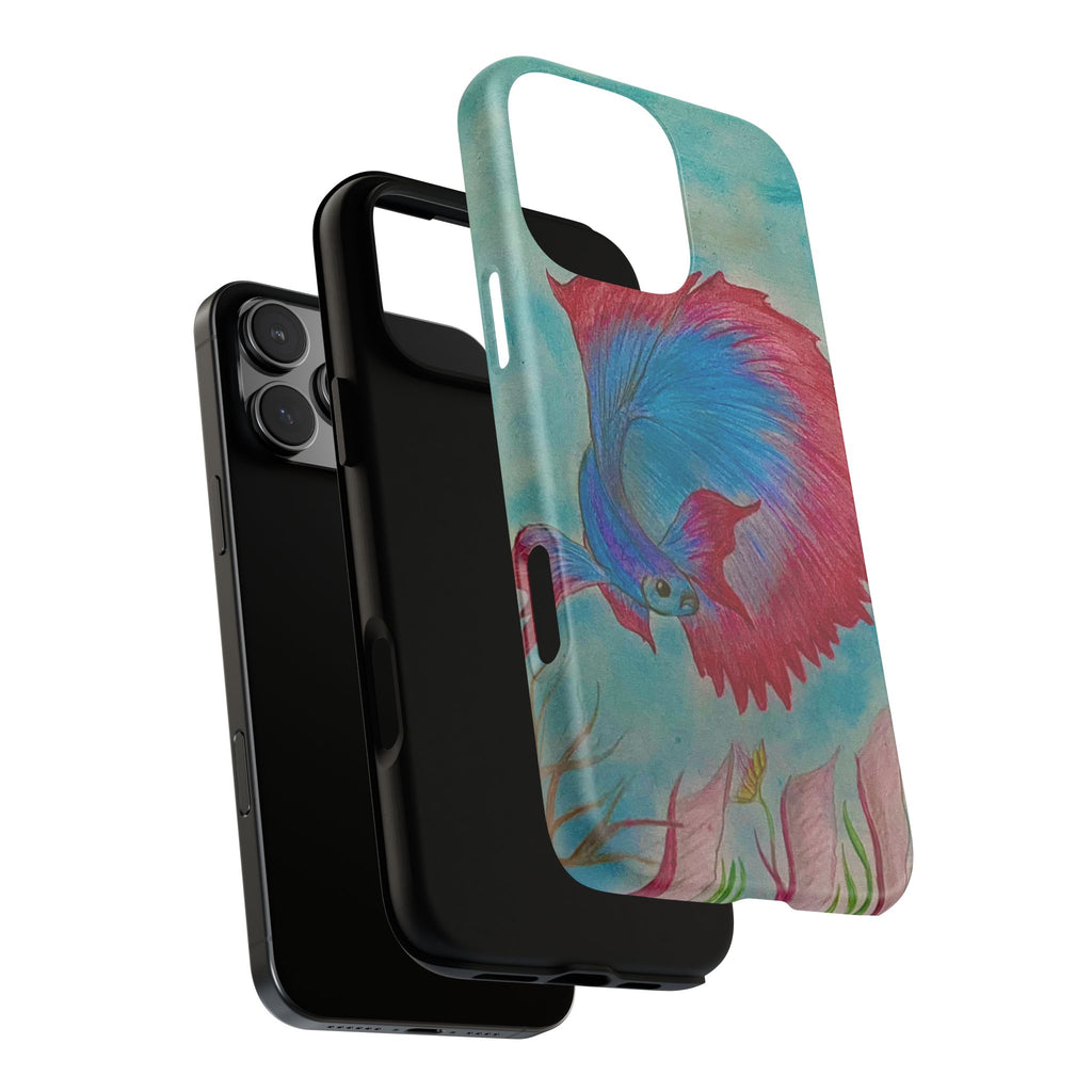 Betta Fish Tough Phone Case