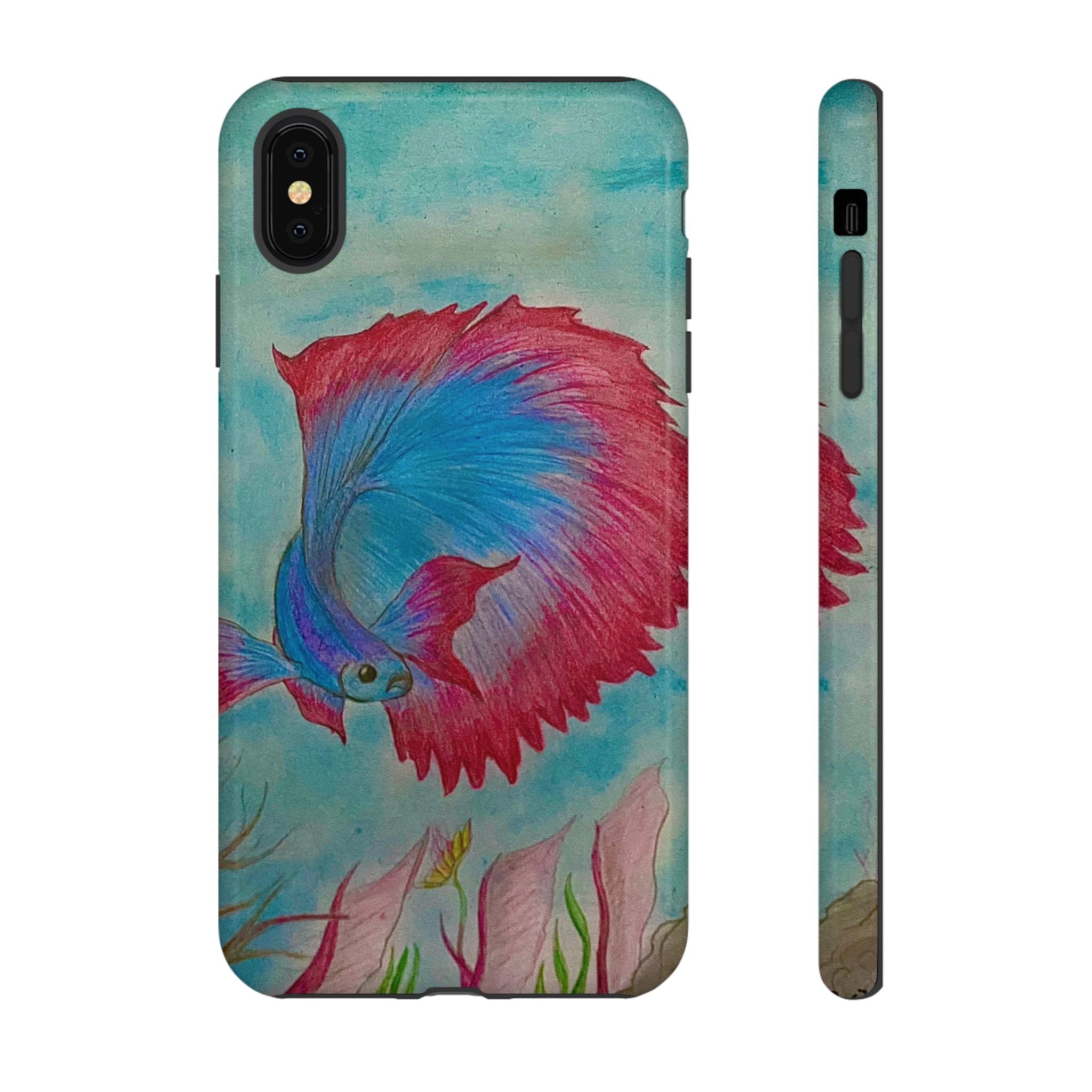Betta Fish Tough Phone Case