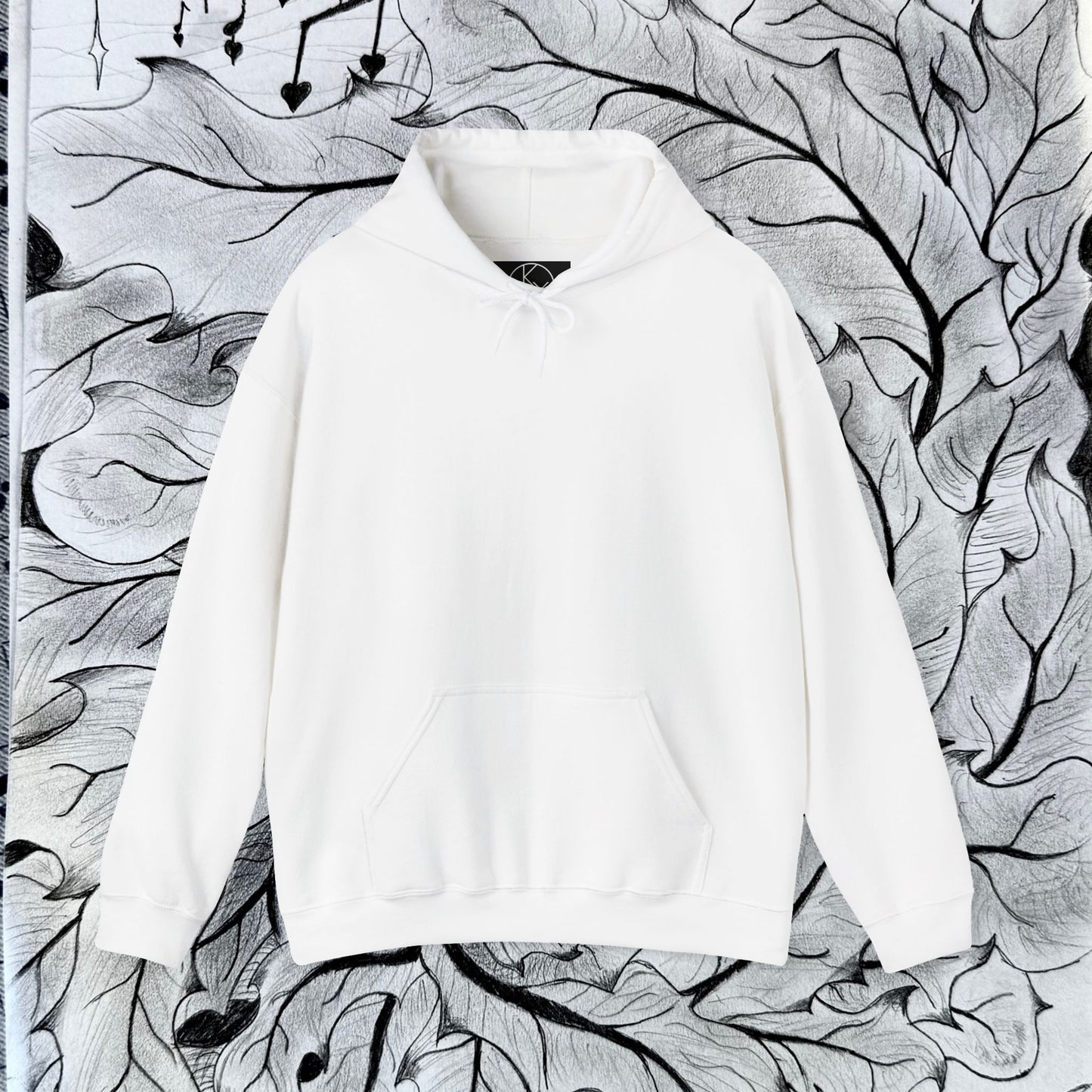 Blank Heavy Blend Hoodie