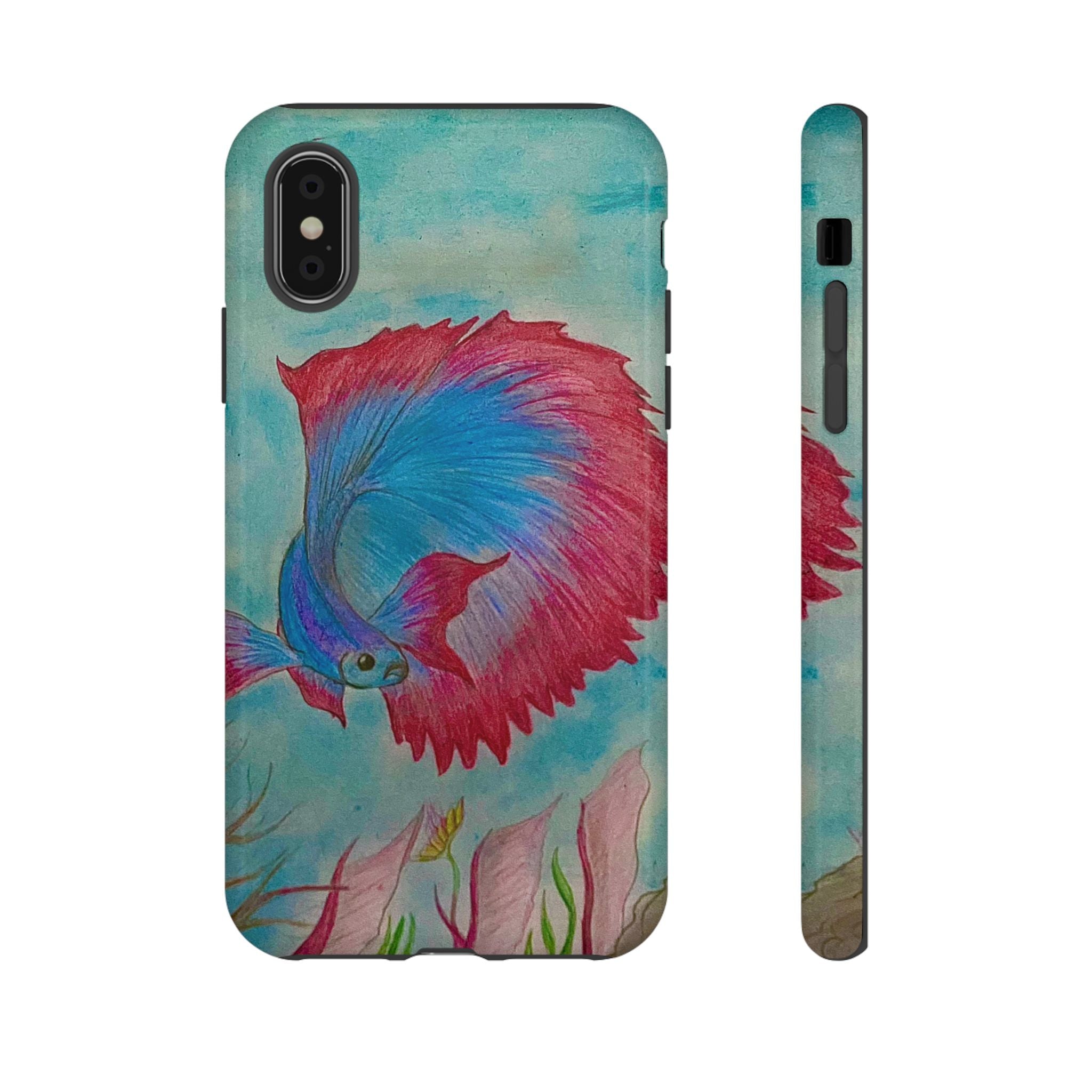 Betta Fish Tough Phone Case