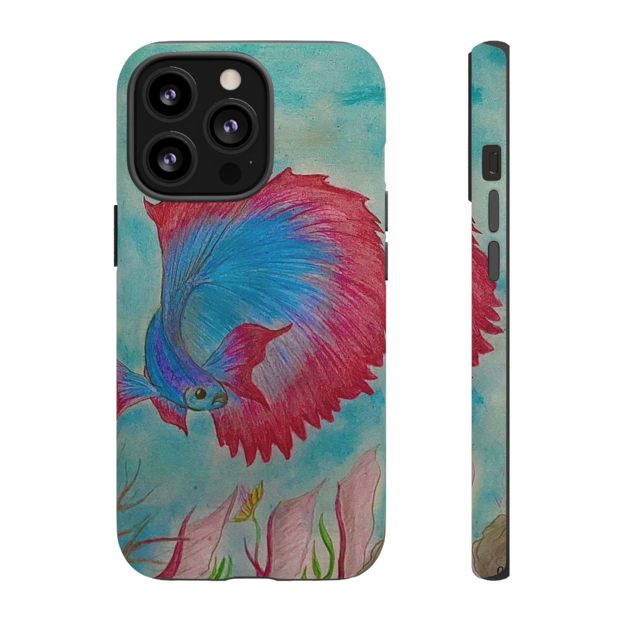 Betta Fish Tough Phone Case