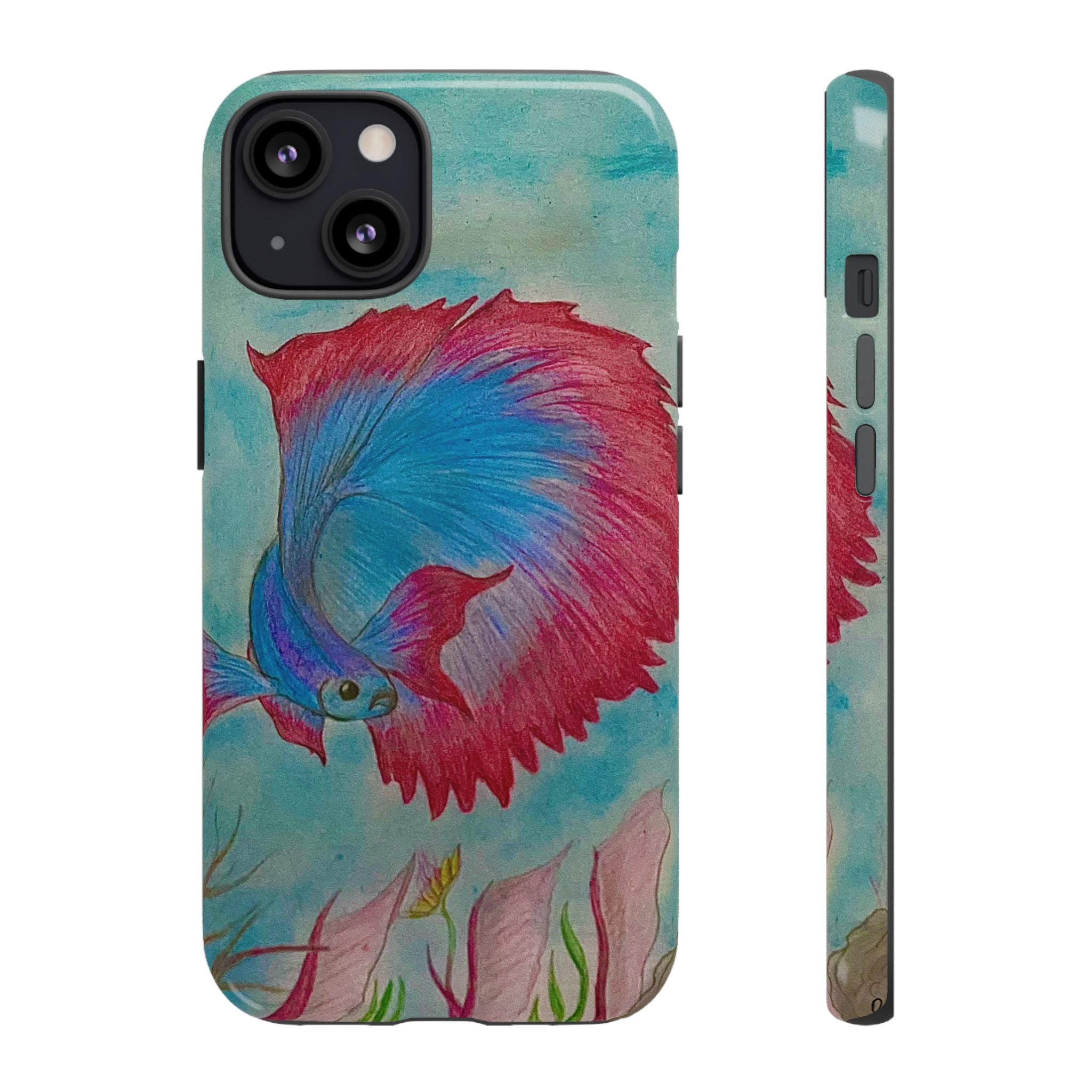 Betta Fish Tough Phone Case