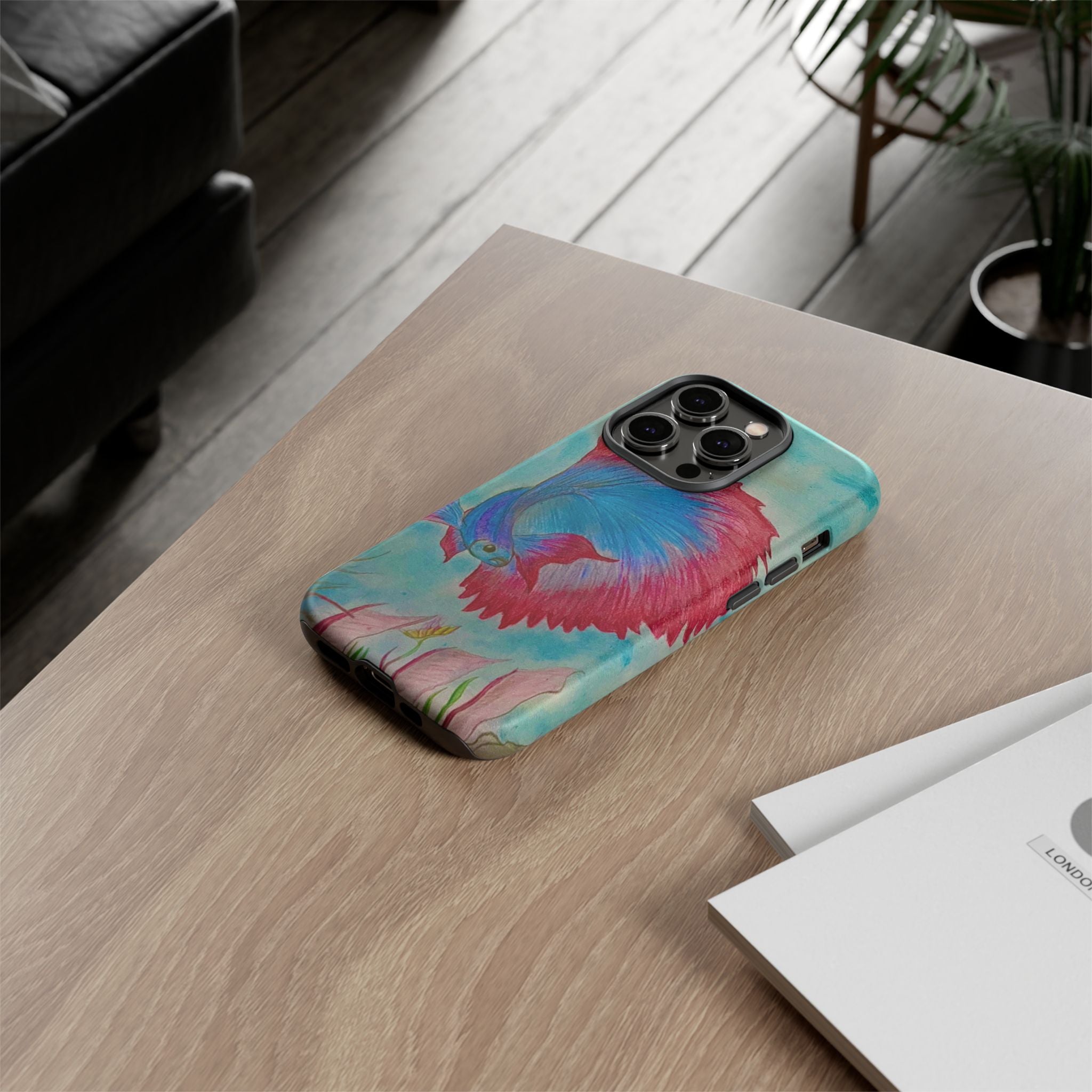Betta Fish Tough Phone Case