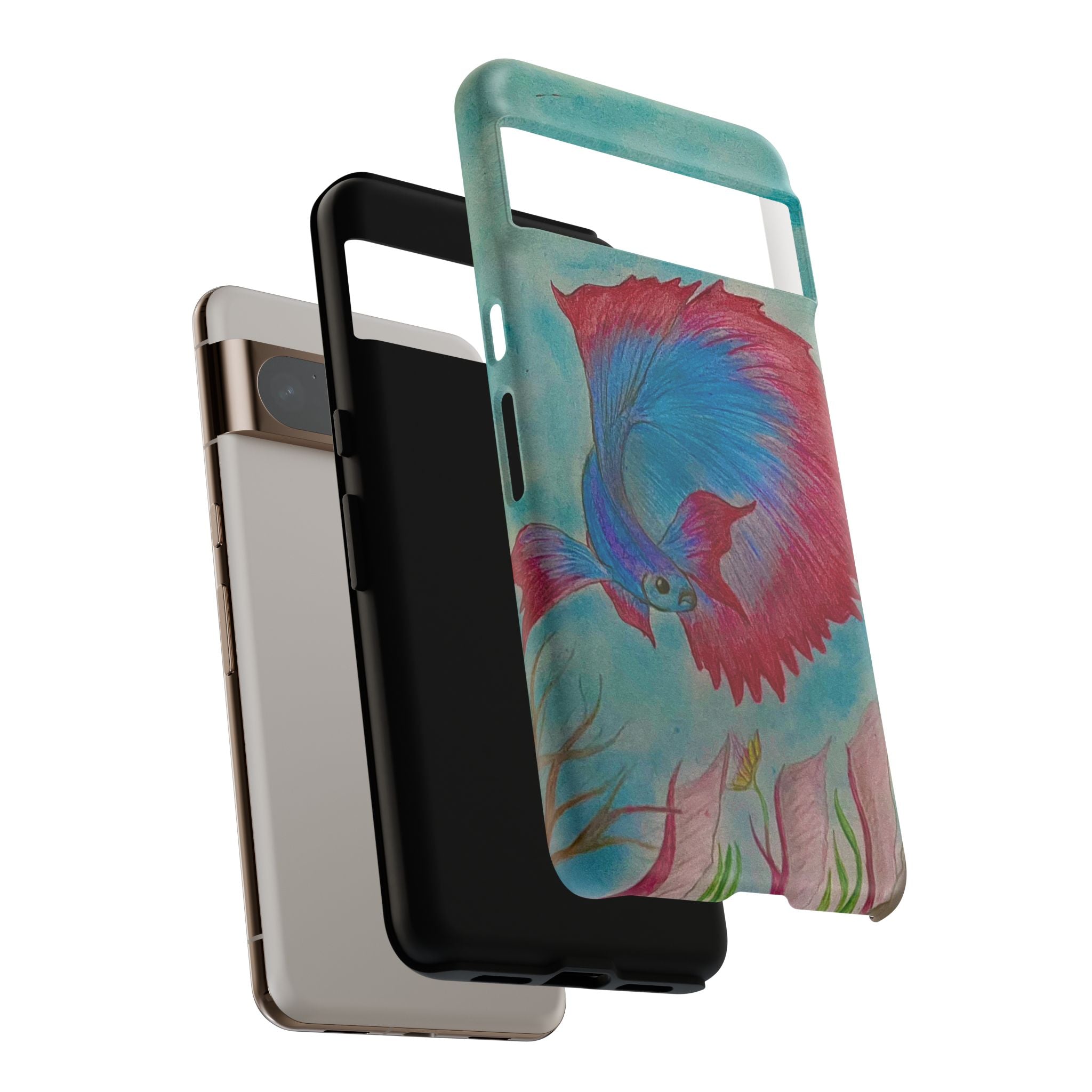 Betta Fish Tough Phone Case